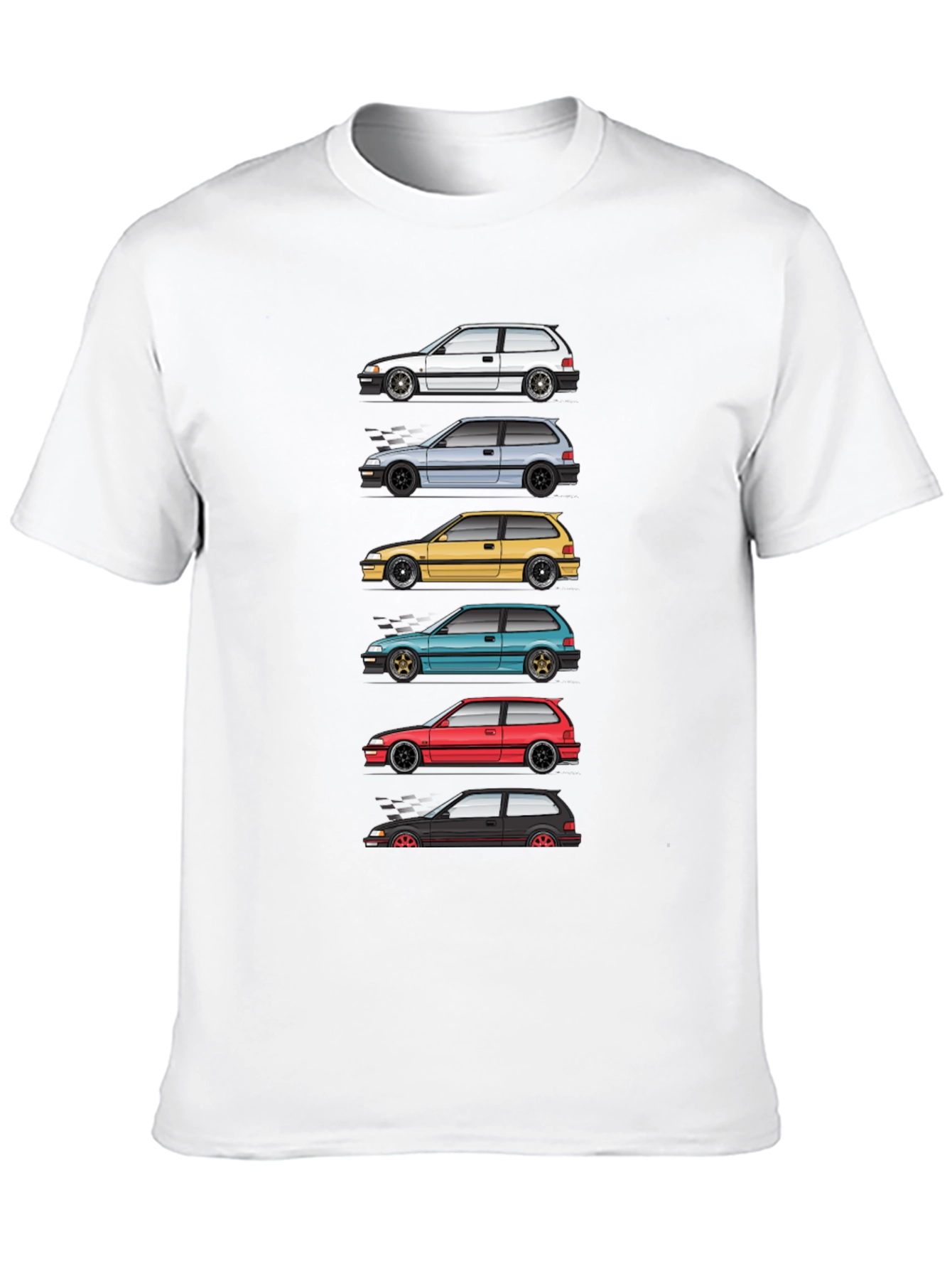 Civic EF Generations T-Shirt - Car Enthusiast Tee