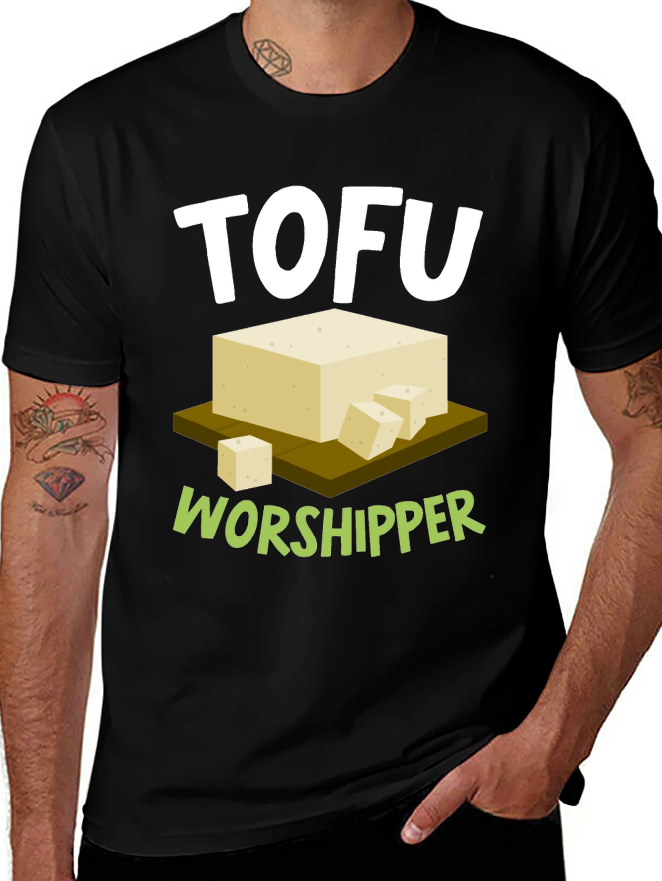 Tofu Worshipper Graphic Tee