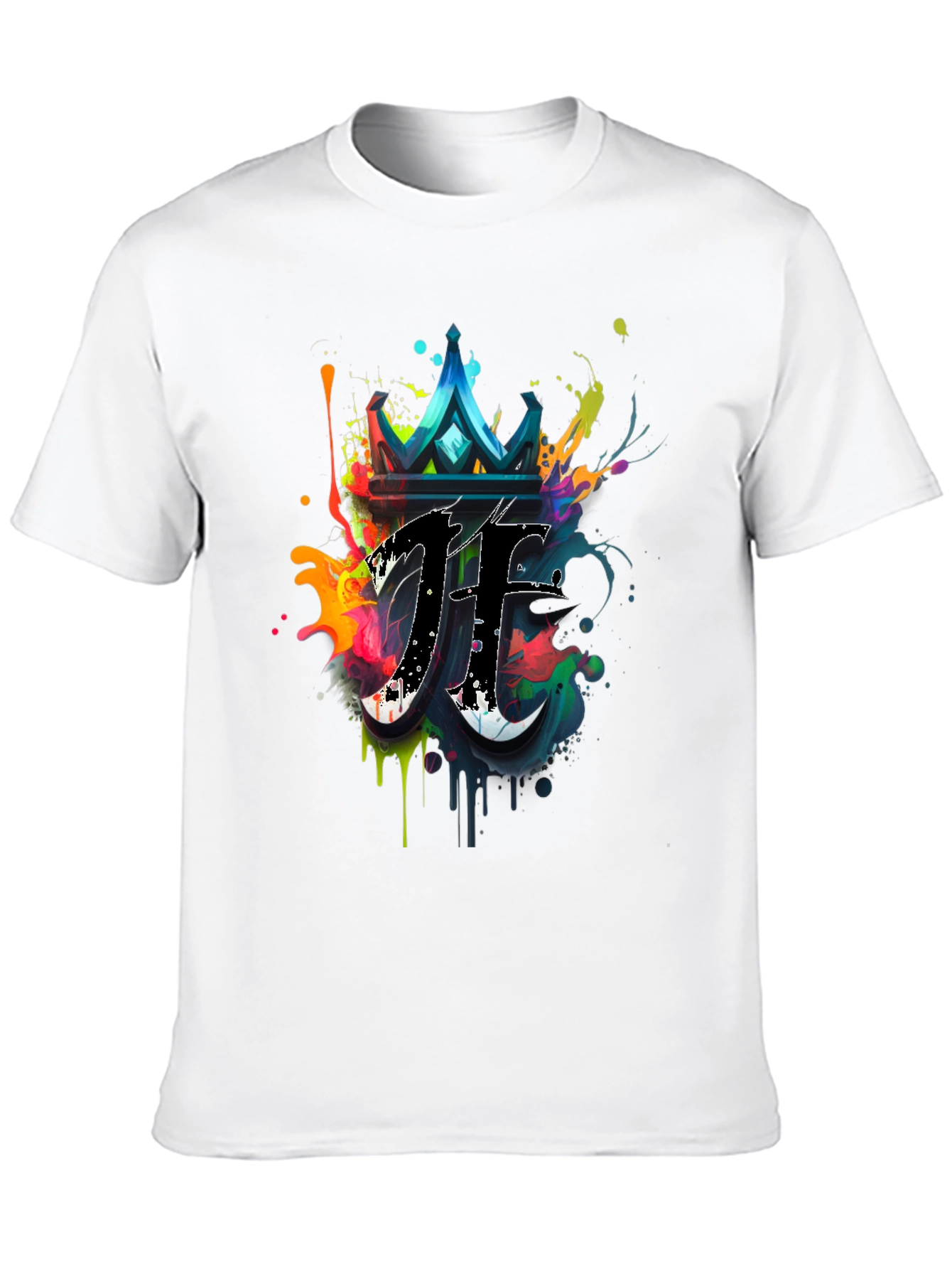 Graffiti Crown Tee - Urban Style