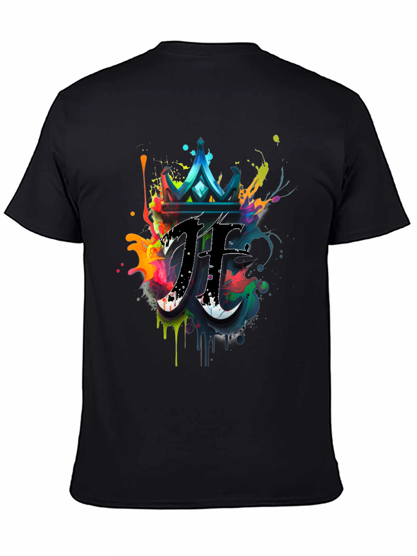 Graffiti Crown Tee - Urban Style