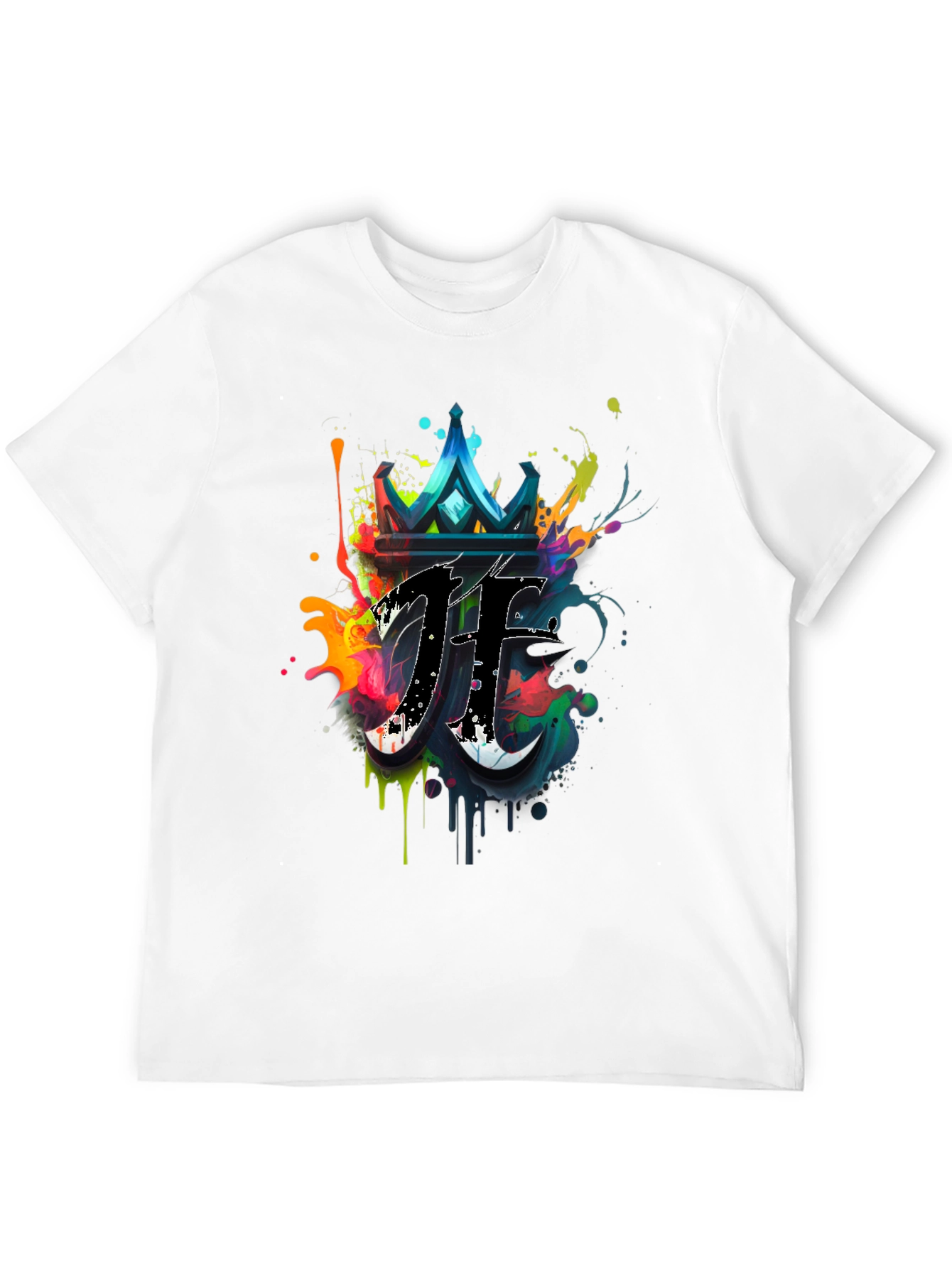 Graffiti Crown Tee - Urban Style
