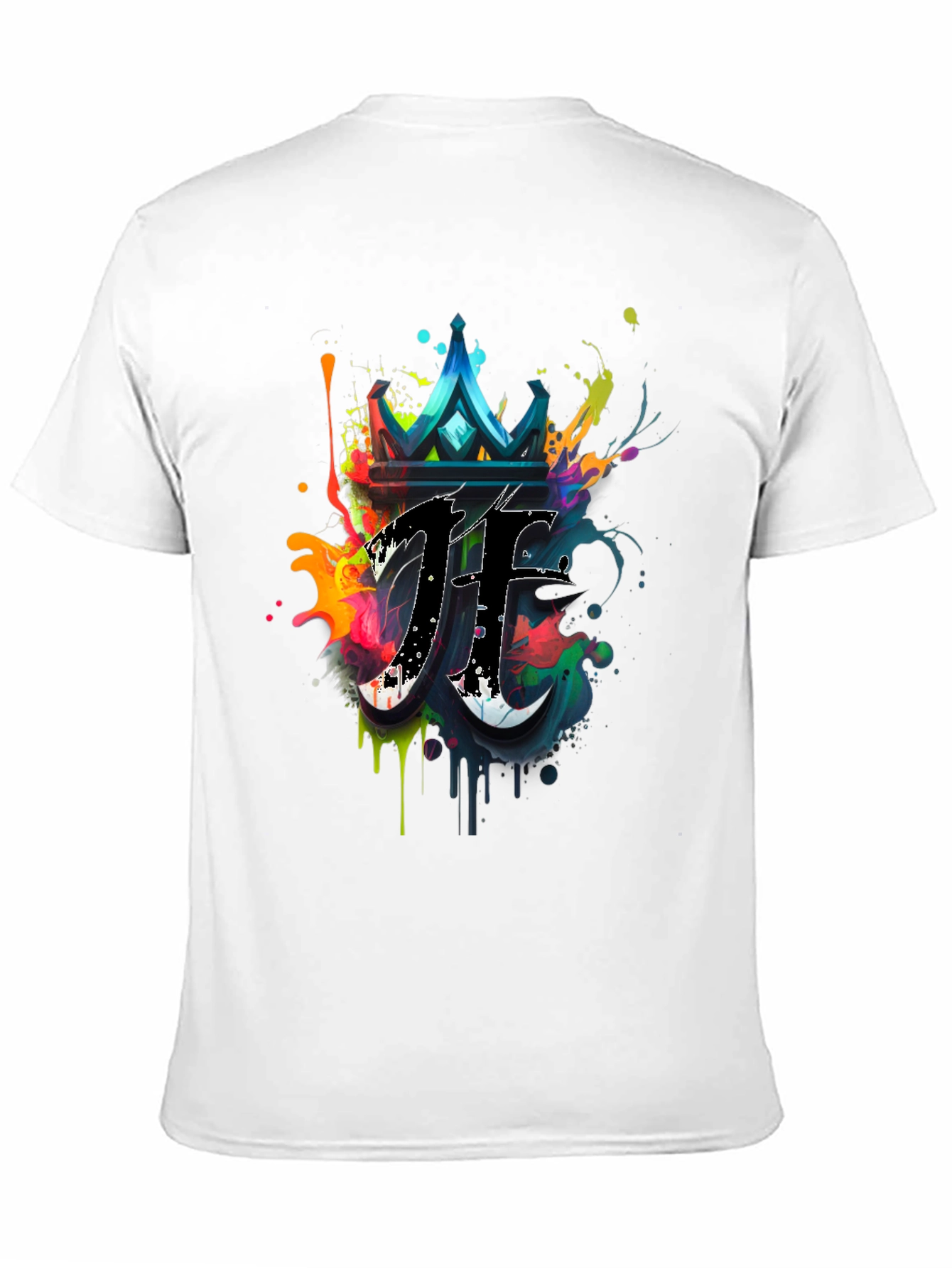 Graffiti Crown Tee - Urban Style