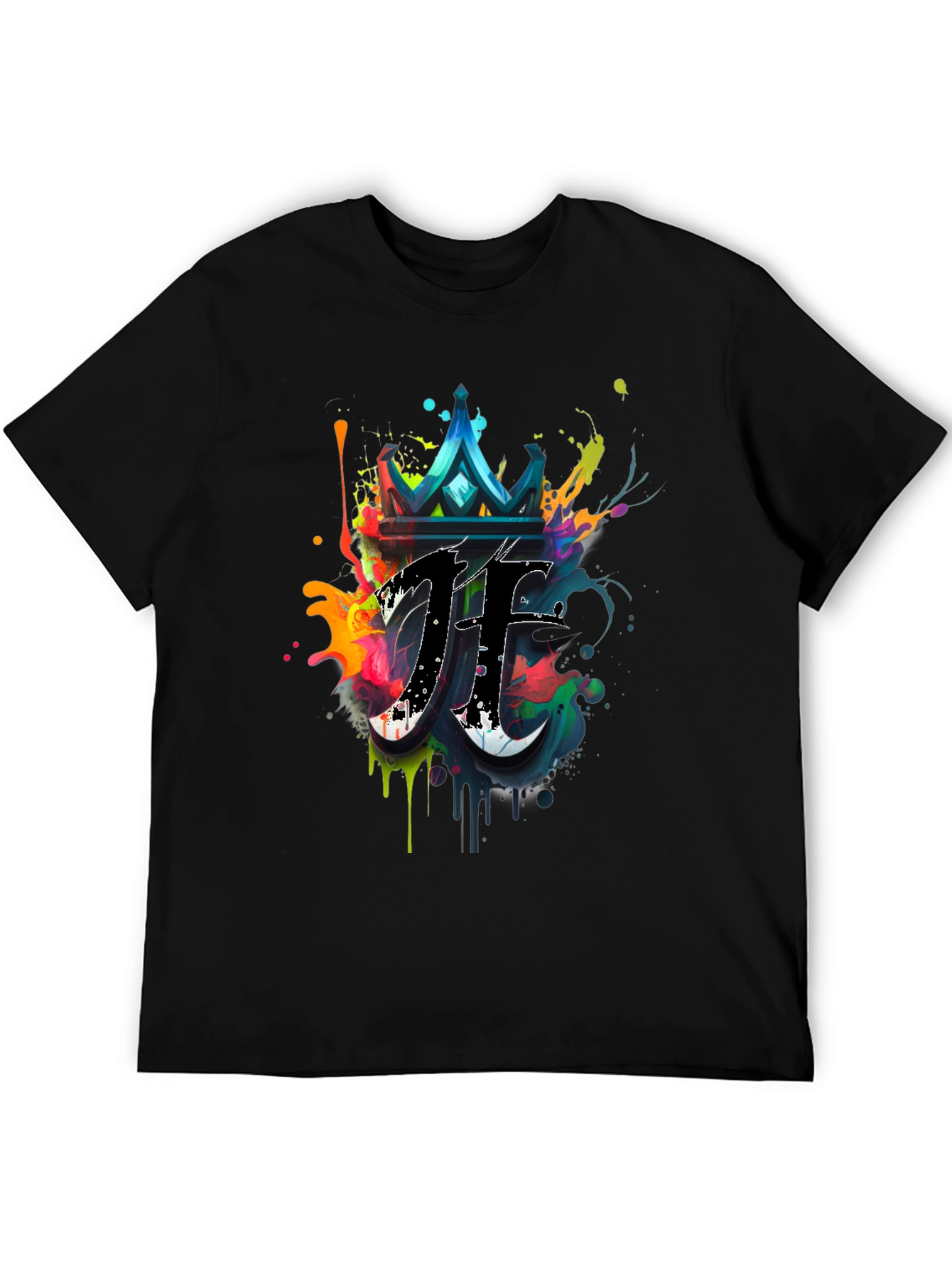 Graffiti Crown Tee - Urban Style