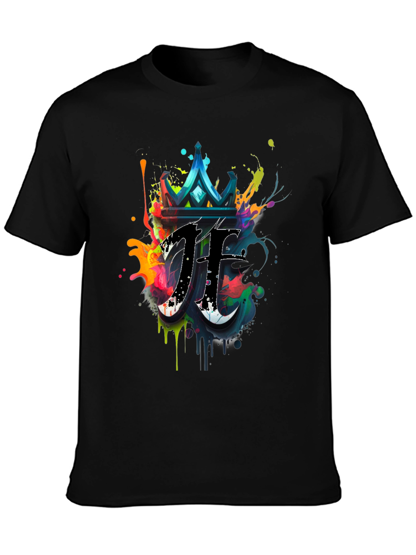 Graffiti Crown Tee - Urban Style