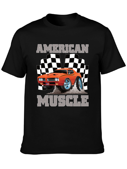 American Muscle Car Graphic T-Shirt