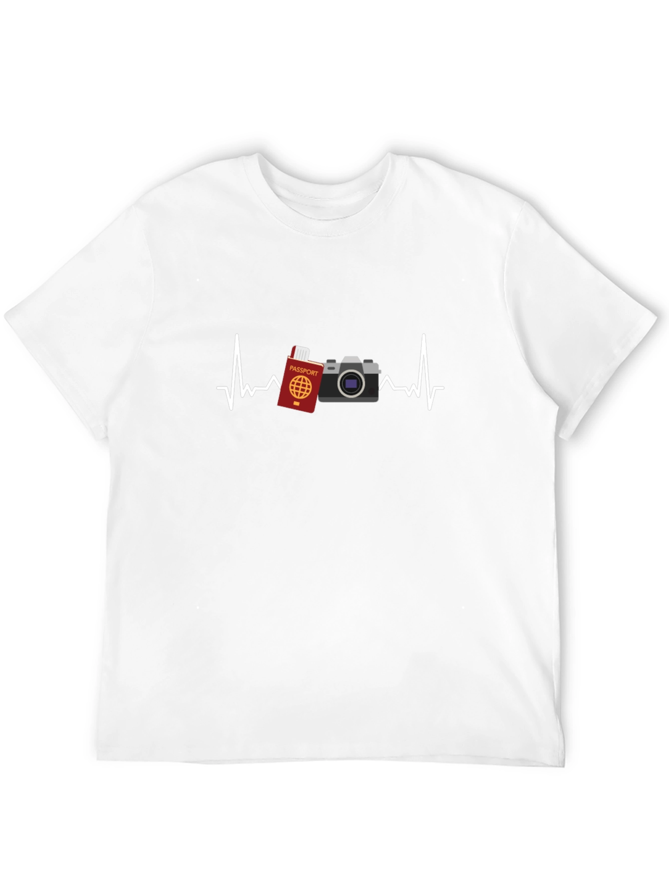 Travel Lovers Heartbeat T-Shirt