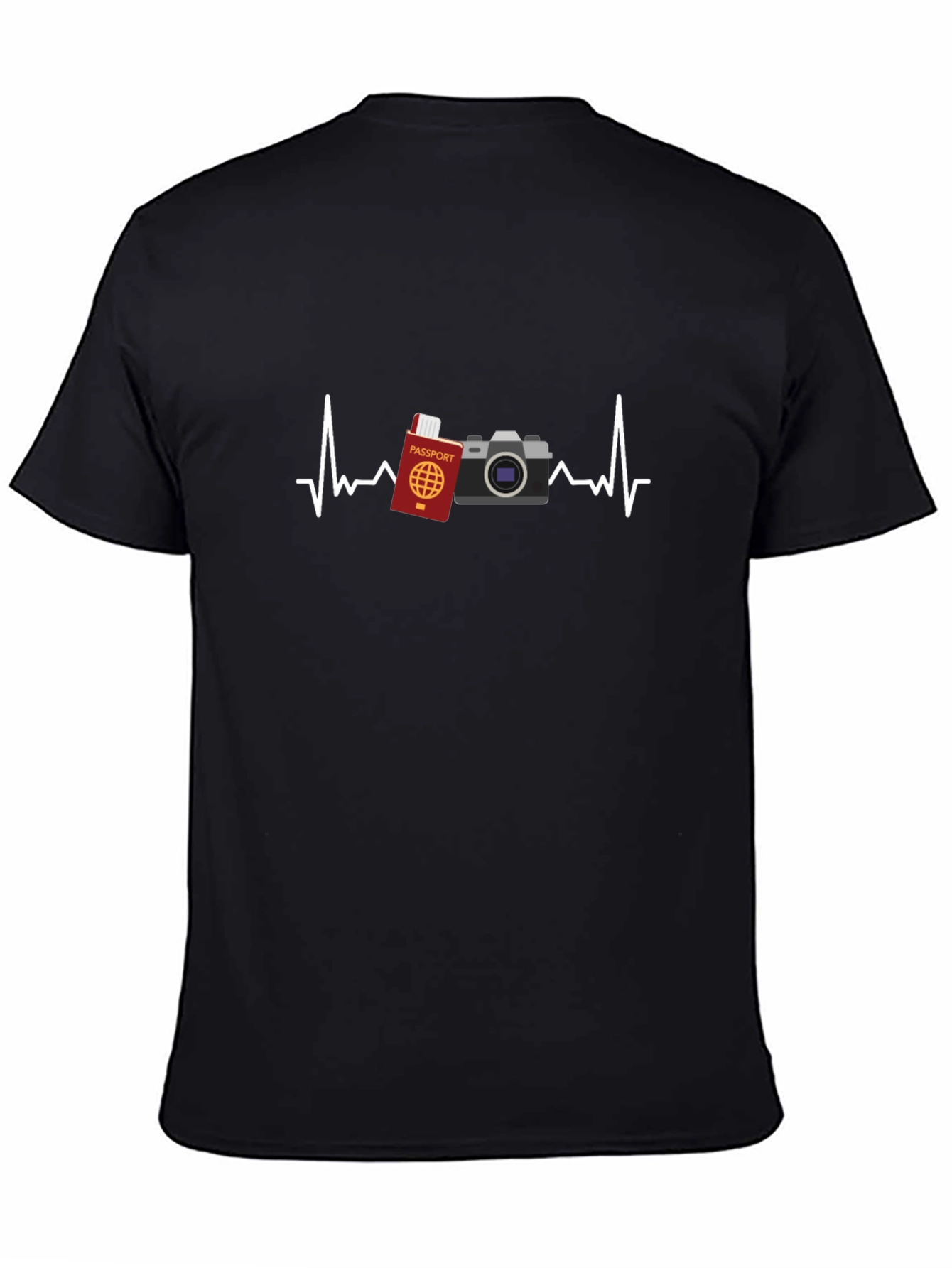 Travel Lovers Heartbeat T-Shirt