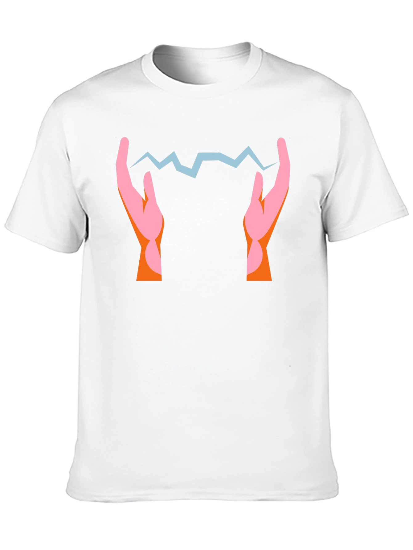 Lightning Bolt Hands Graphic Tee