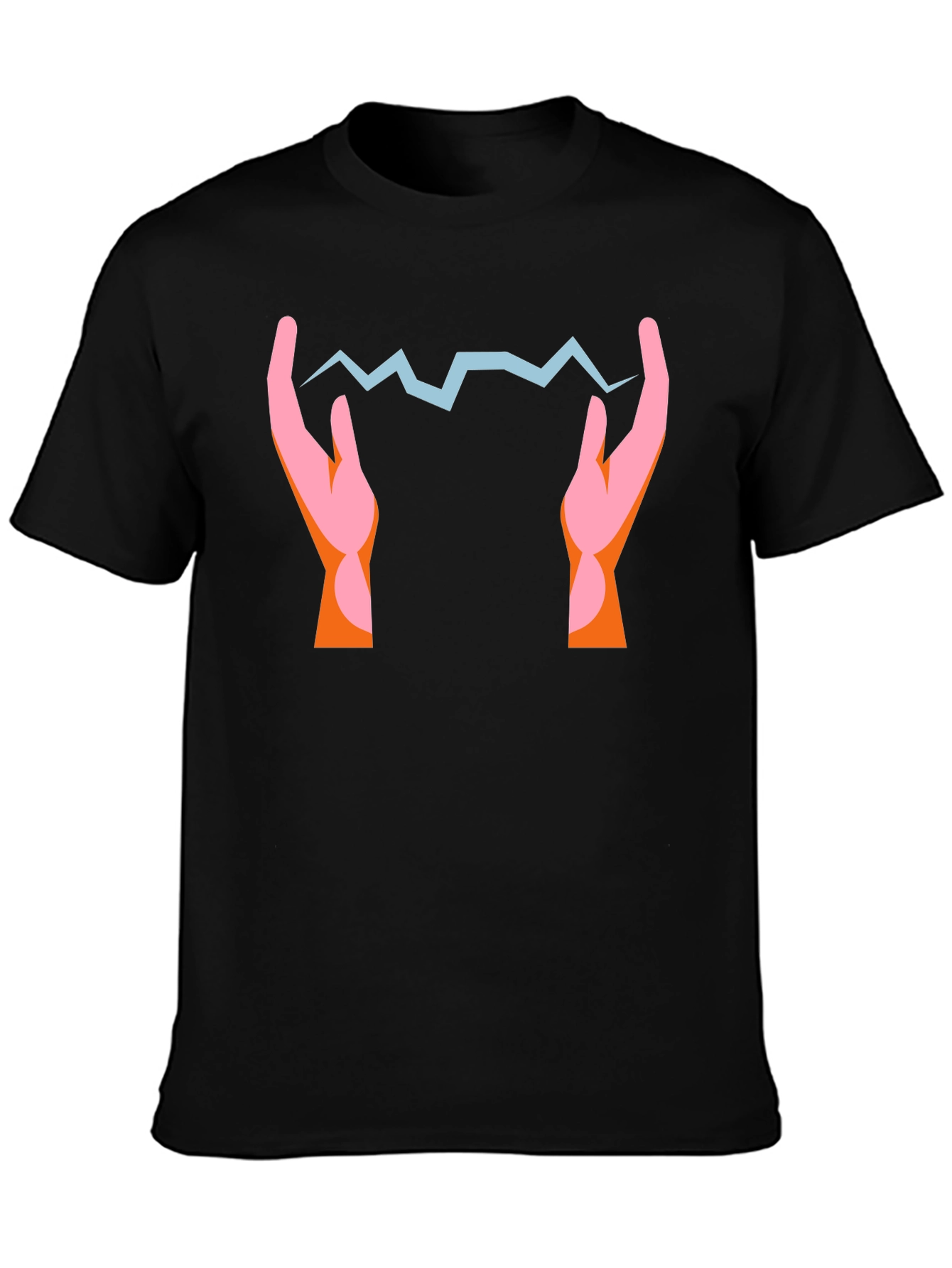 Lightning Bolt Hands Graphic Tee