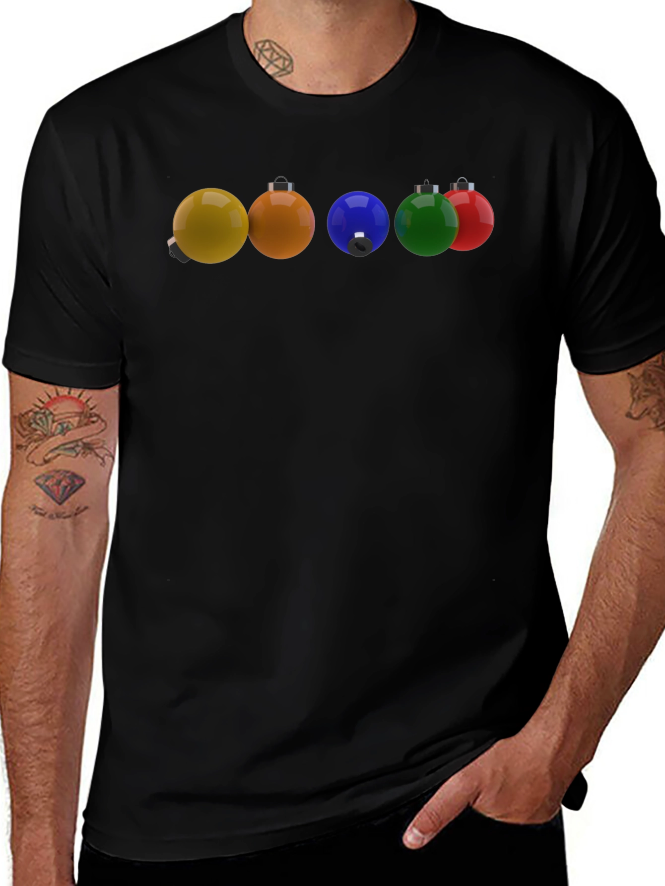 Festive Christmas Ornament T-Shirt
