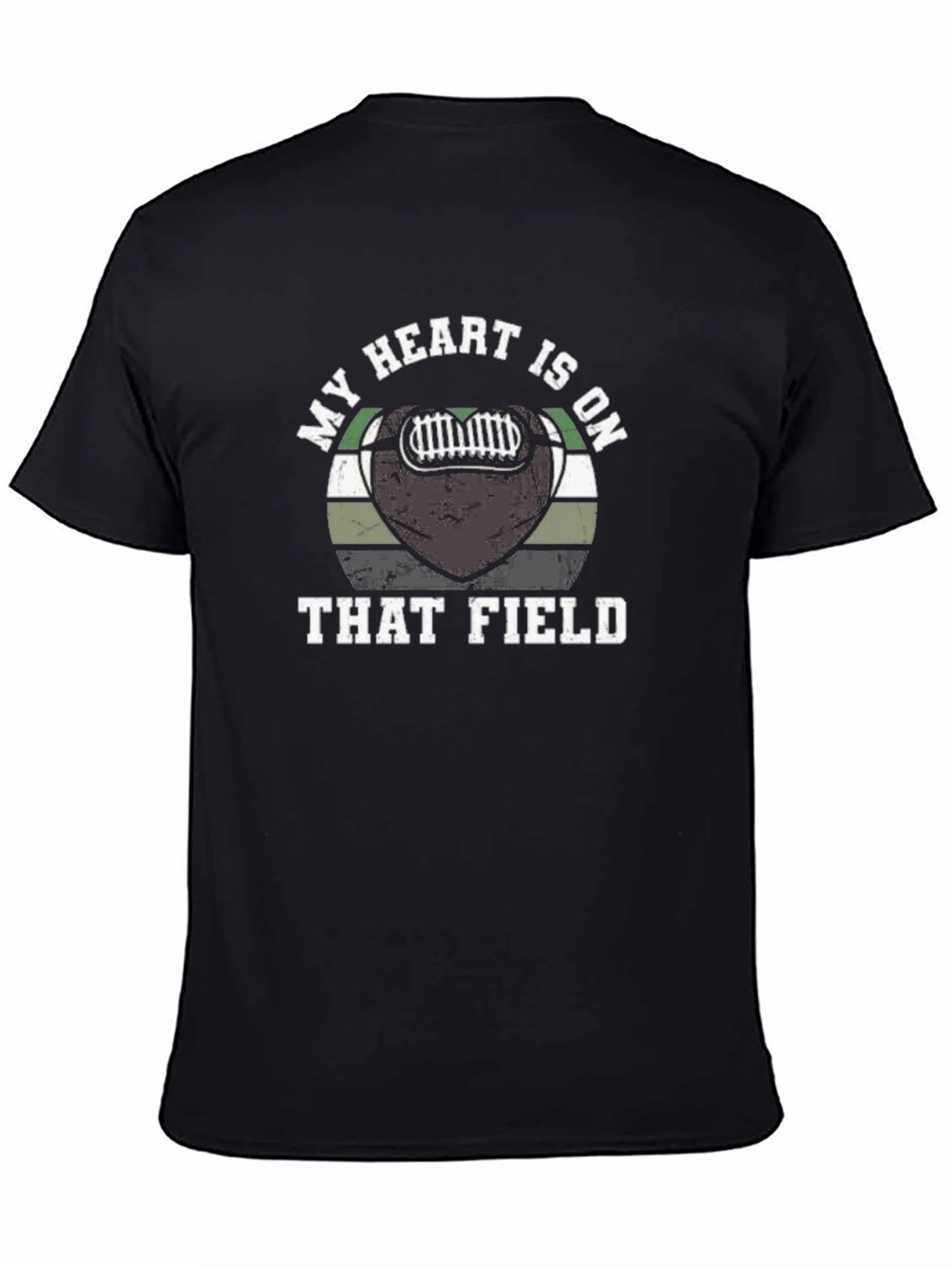 Football Heart T-Shirt