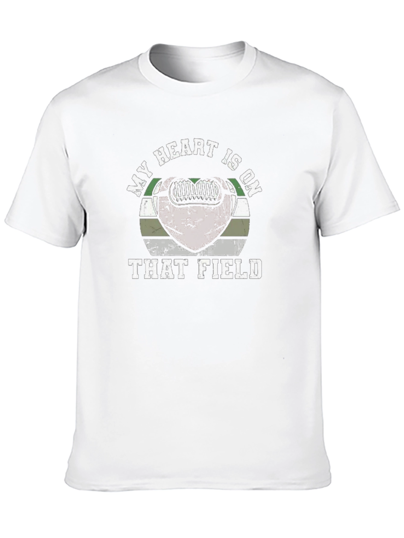 Football Heart T-Shirt