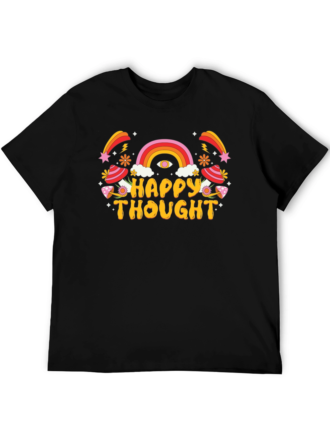 Happy Thought Graphic T-Shirt