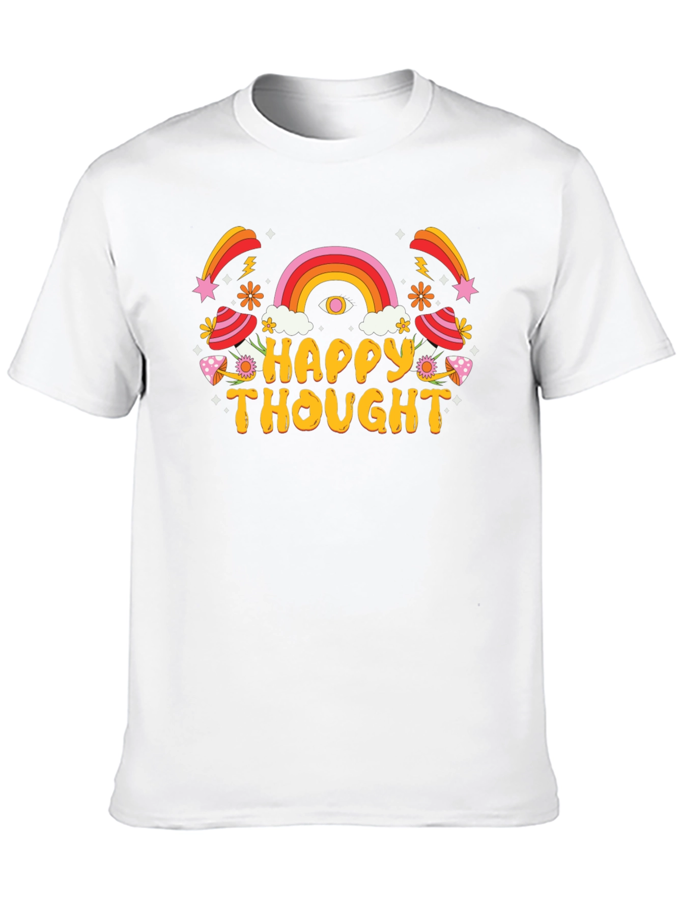 Happy Thought Graphic T-Shirt