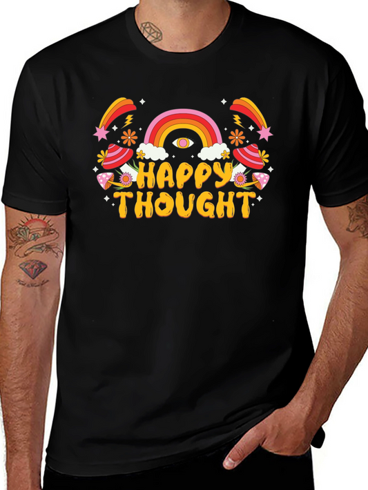 Happy Thought Graphic T-Shirt