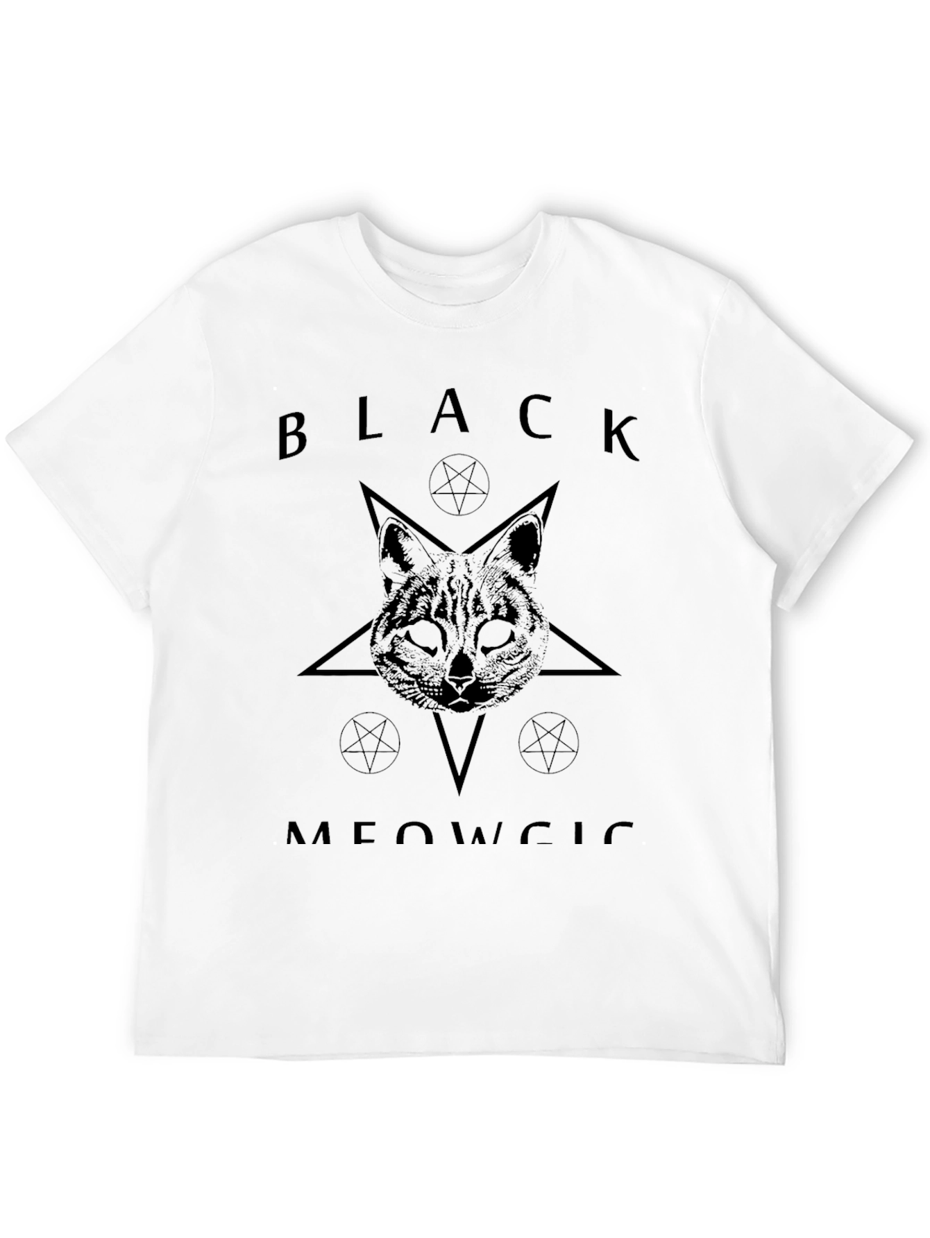 Black Cat Meowgic T-Shirt