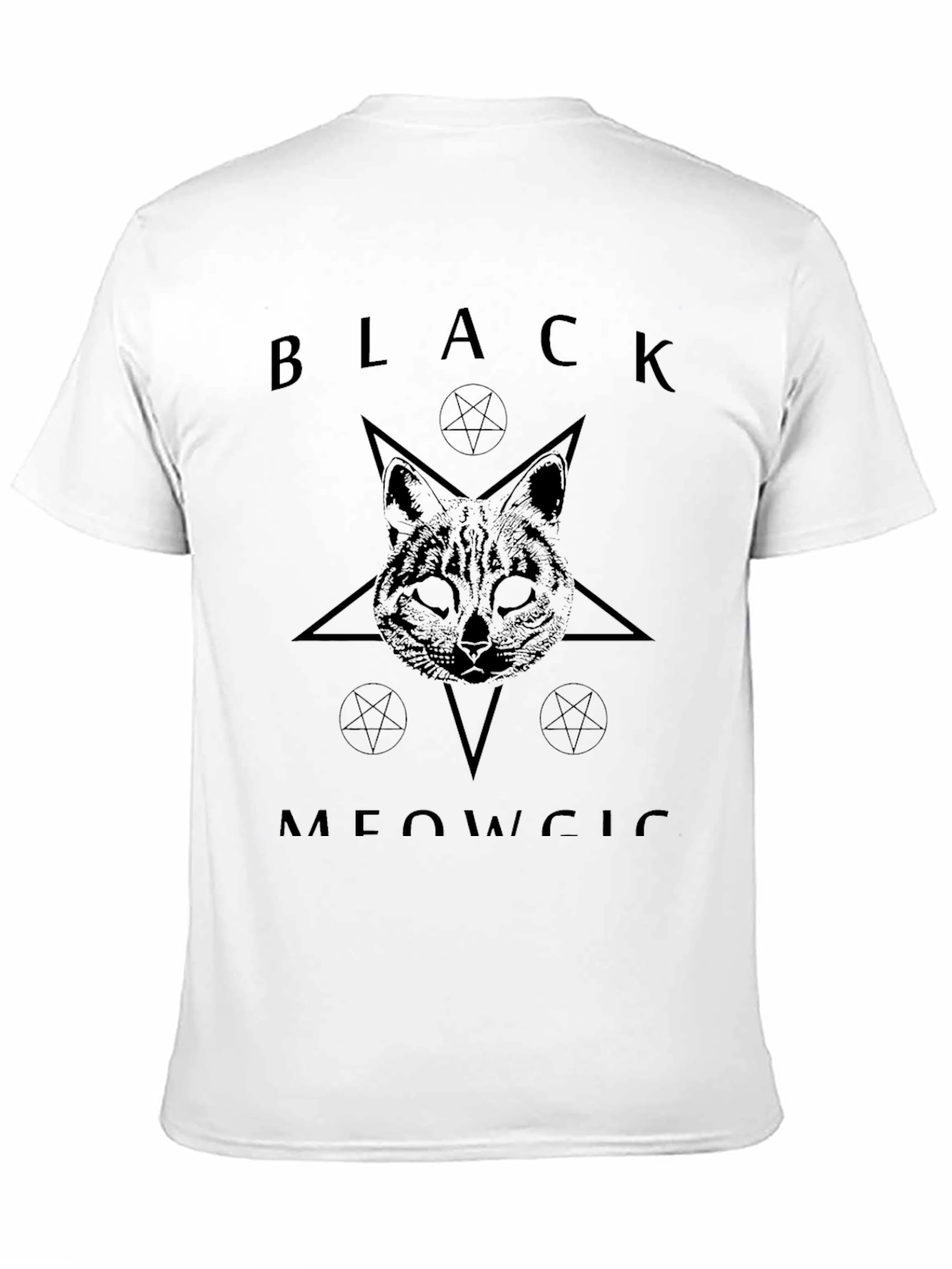 Black Cat Meowgic T-Shirt