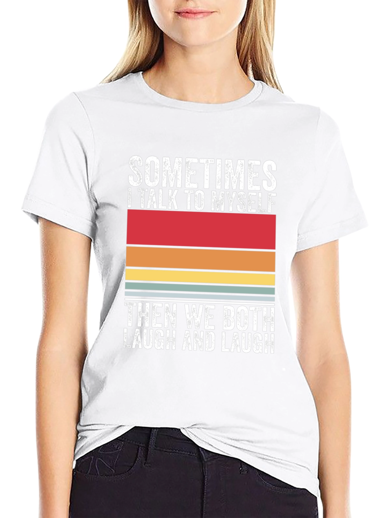 Funny Sometimes I Talk to Myself T-Shirt