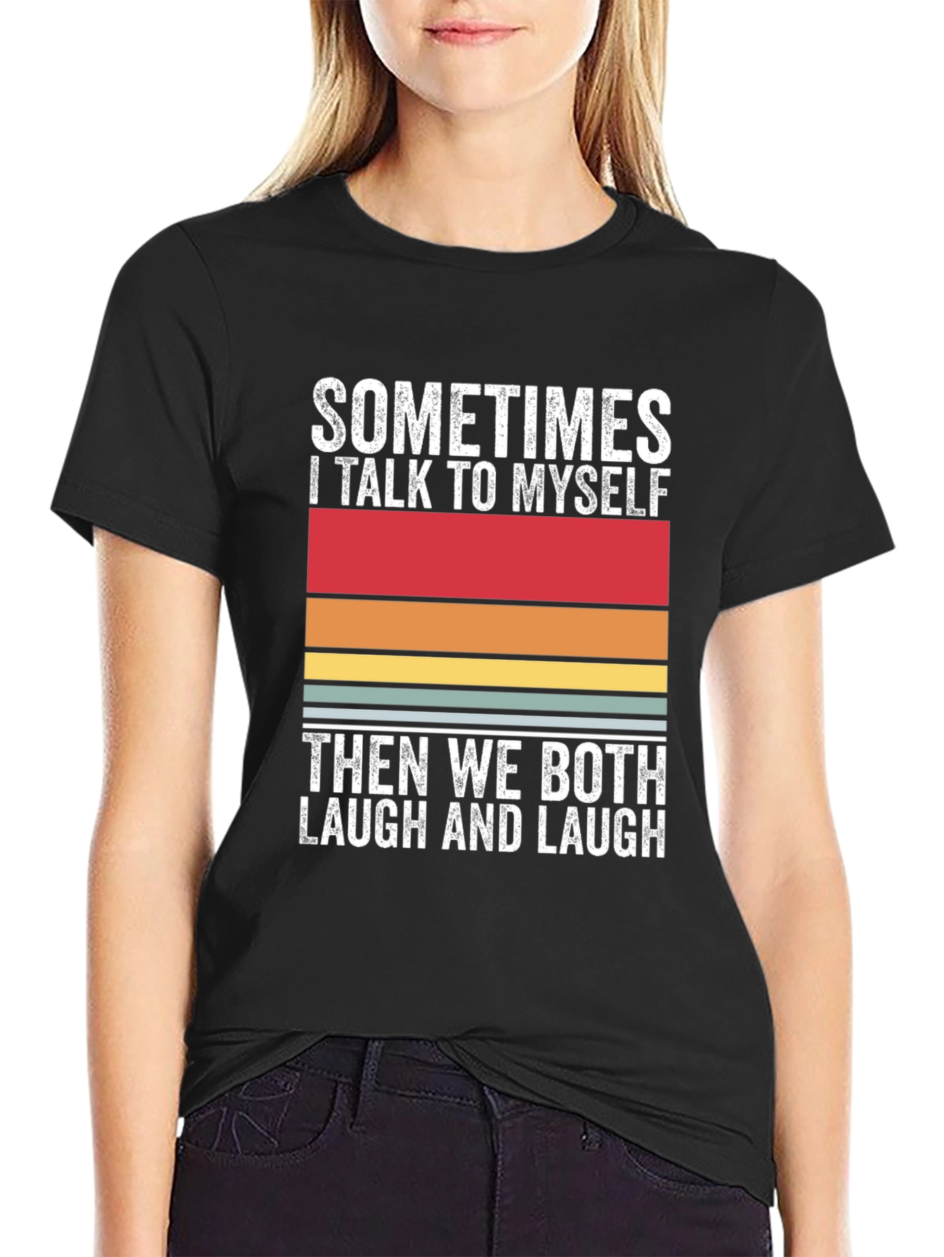 Funny Sometimes I Talk to Myself T-Shirt