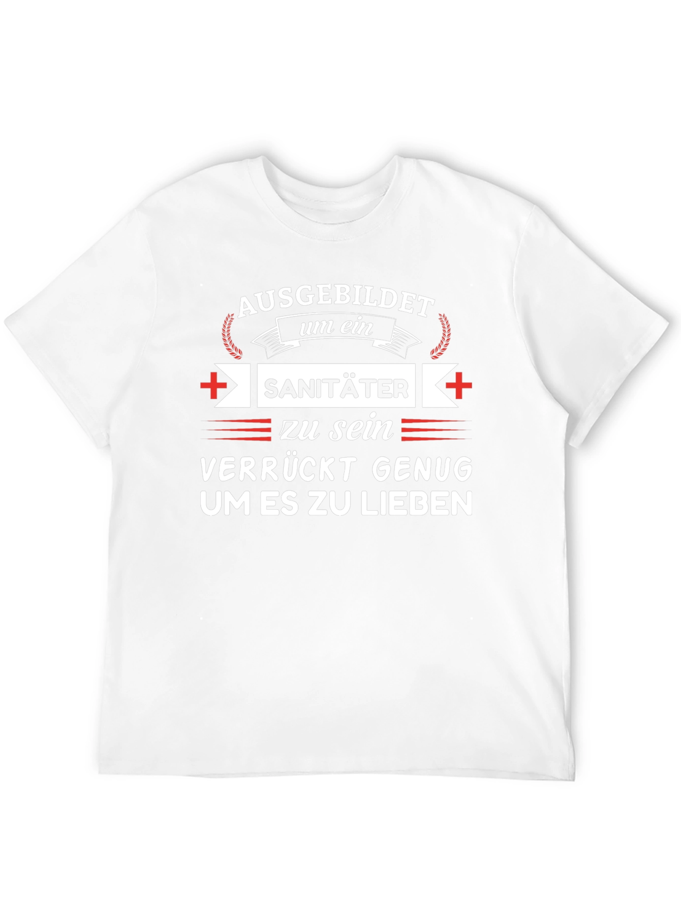 Sanitäter T-Shirt German EMT Design