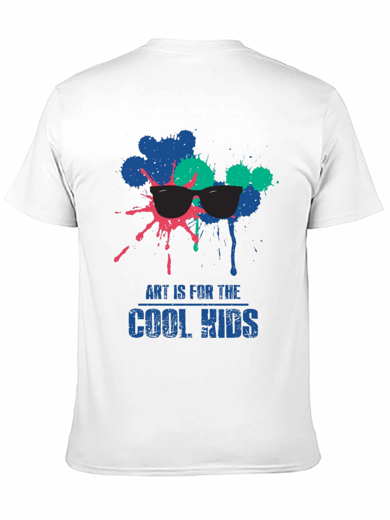 Art is for the Cool Kids Black T-Shirt
