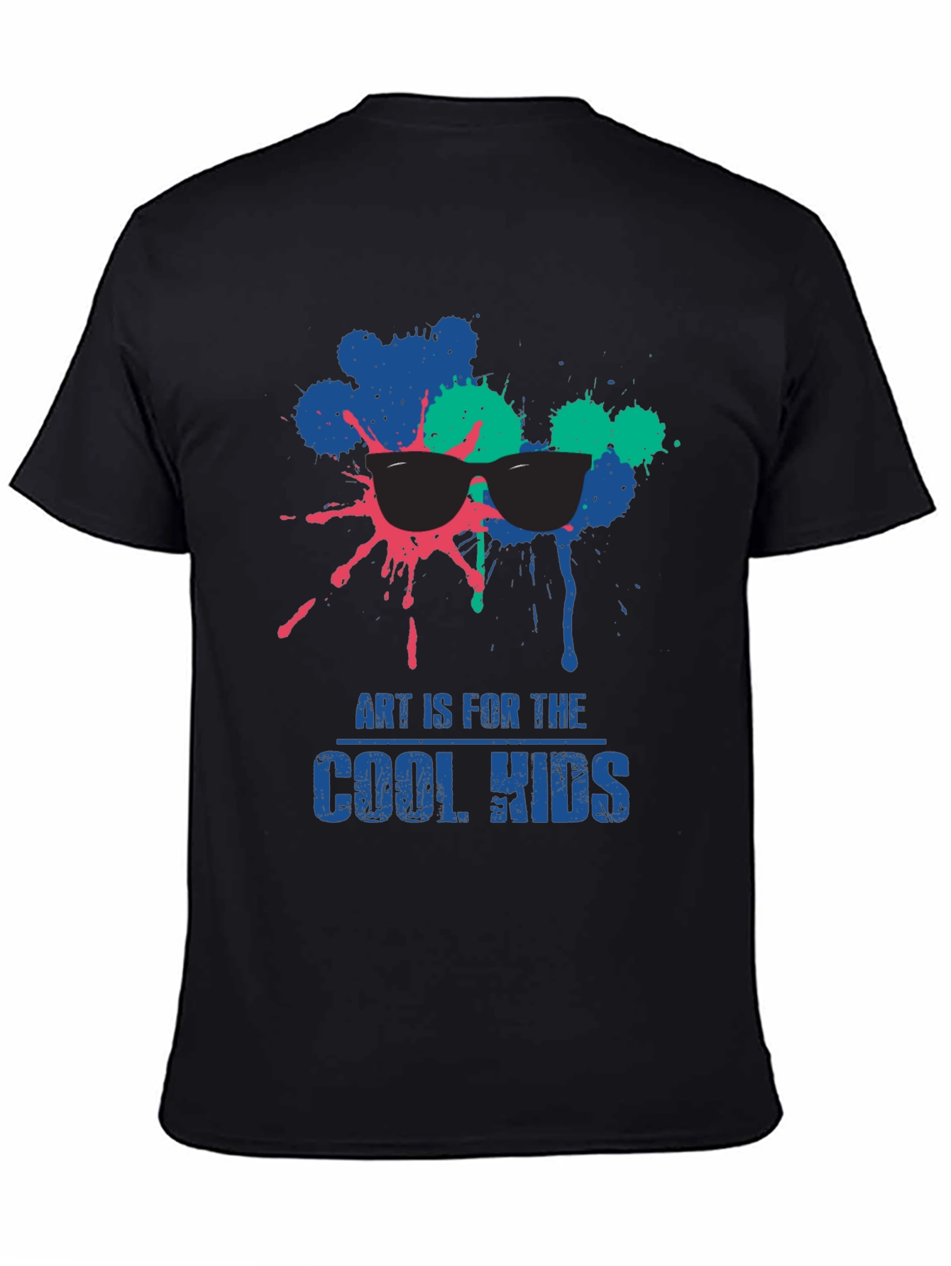 Art is for the Cool Kids Black T-Shirt