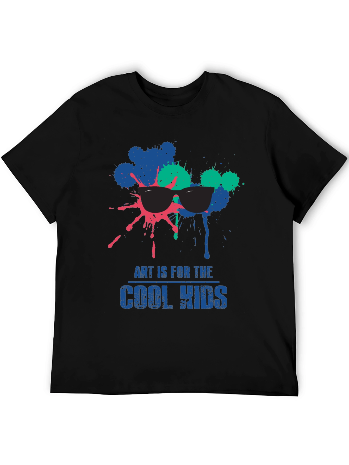Art is for the Cool Kids Black T-Shirt