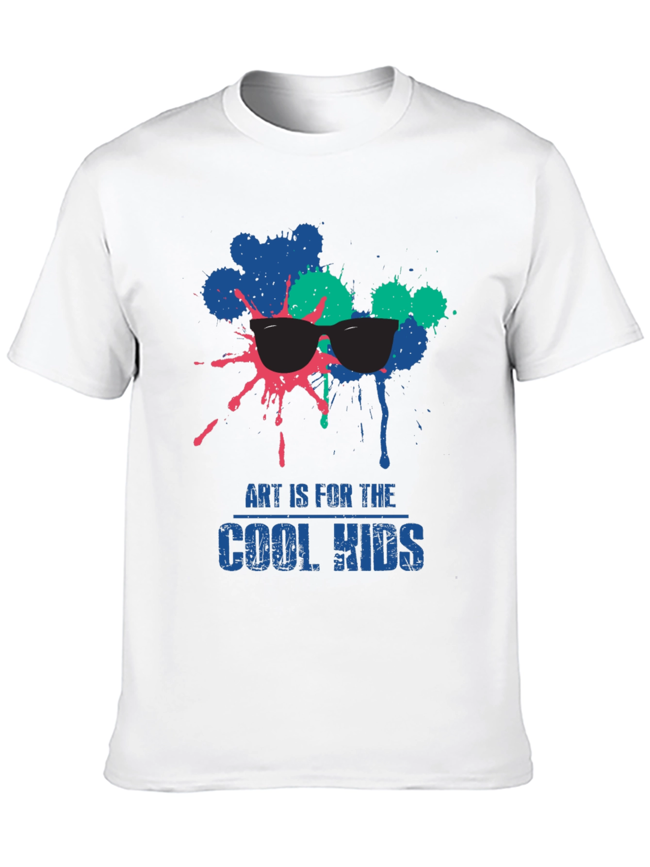 Art is for the Cool Kids Black T-Shirt