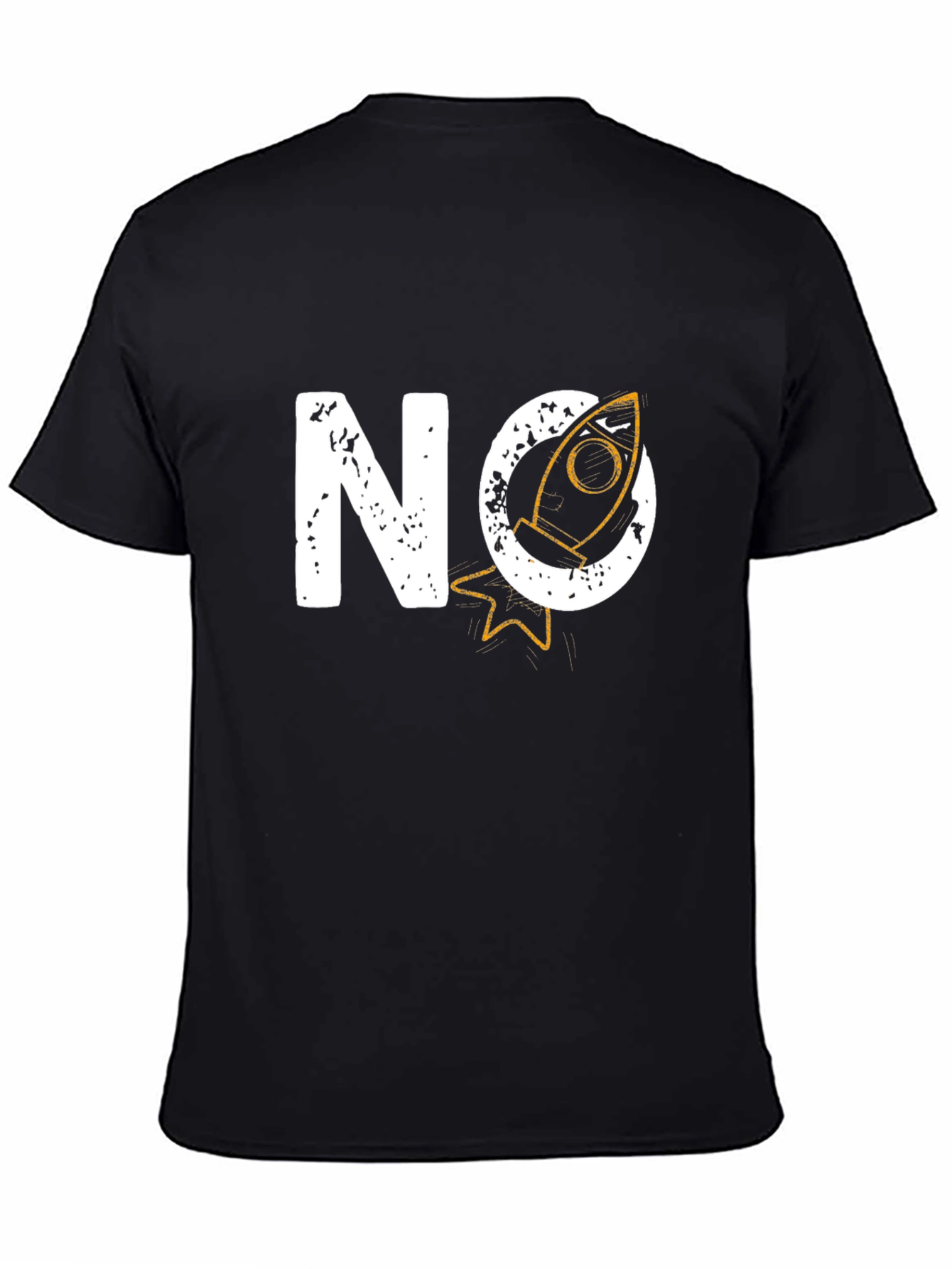 No Rocket T-Shirt: Grunge Style Tee
