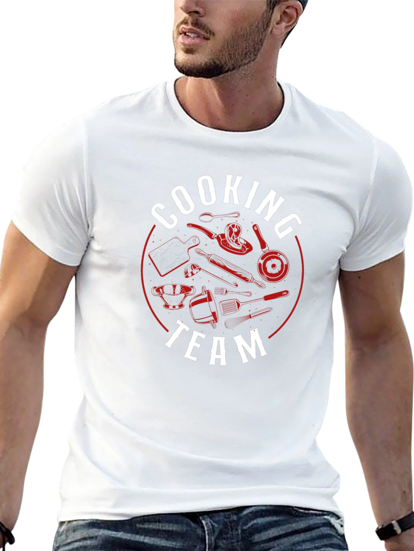 Cooking Team T-Shirt - Culinary Design