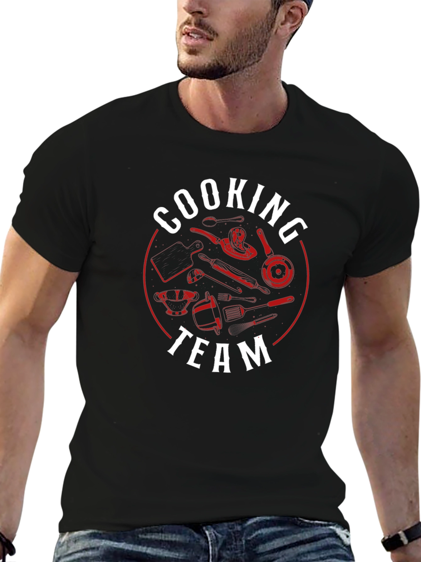 Cooking Team T-Shirt - Culinary Design
