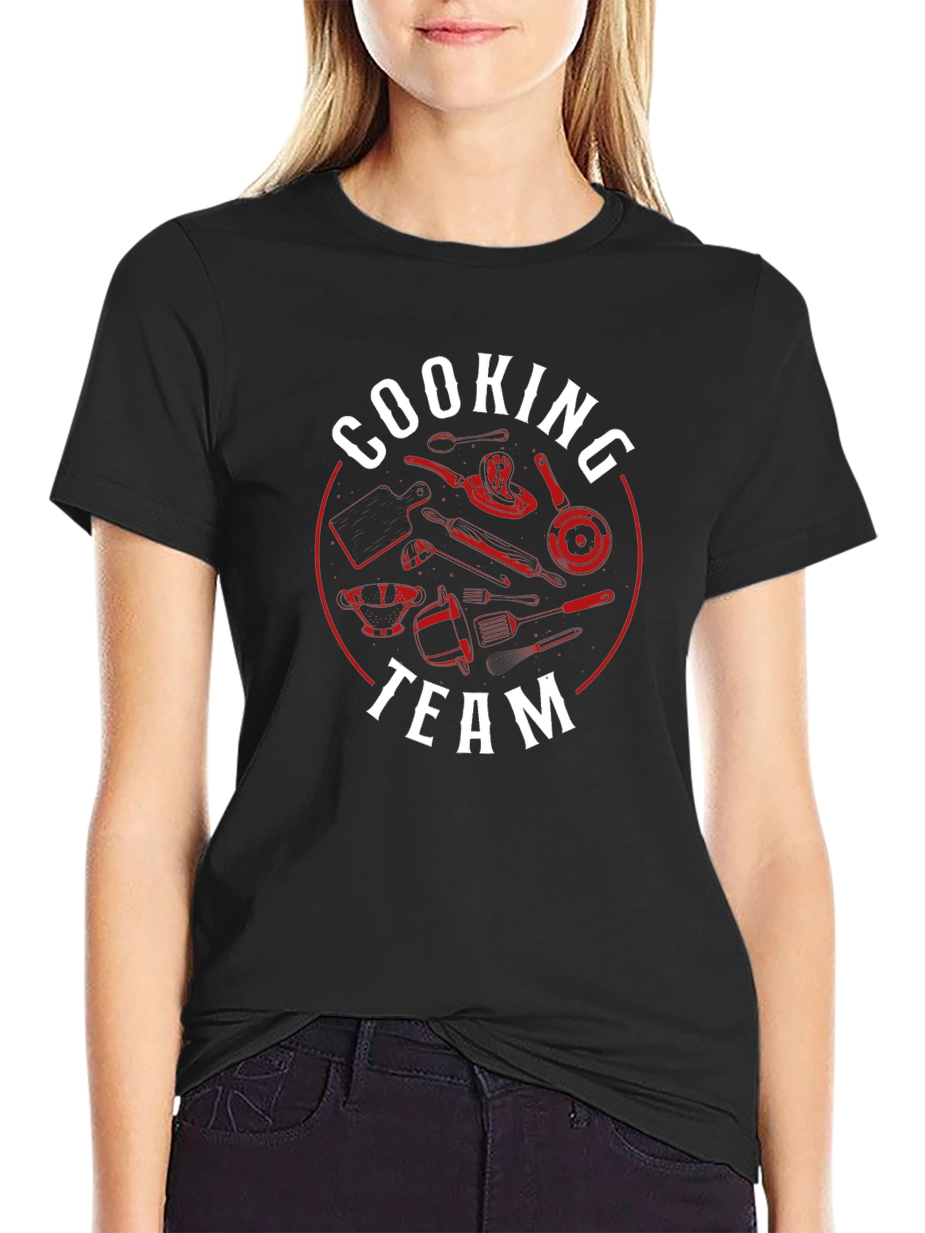 Cooking Team T-Shirt - Culinary Design