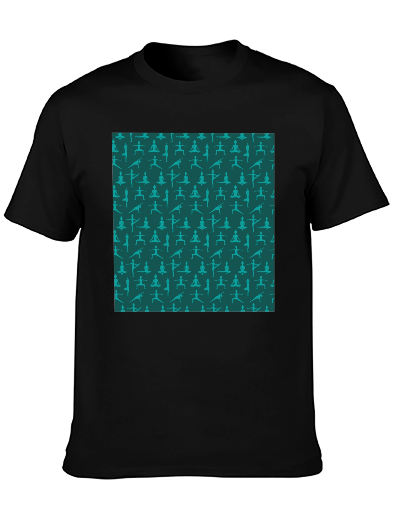 Yoga Pose Pattern T-Shirt