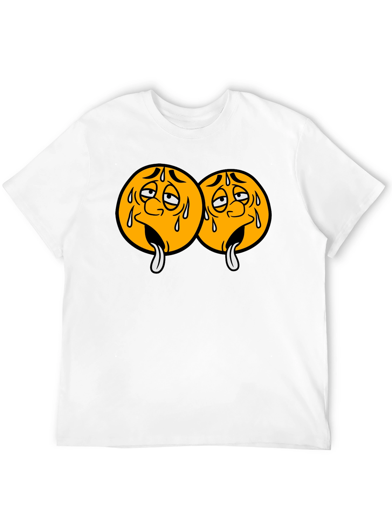 Emoji Faces Graphic T-Shirt