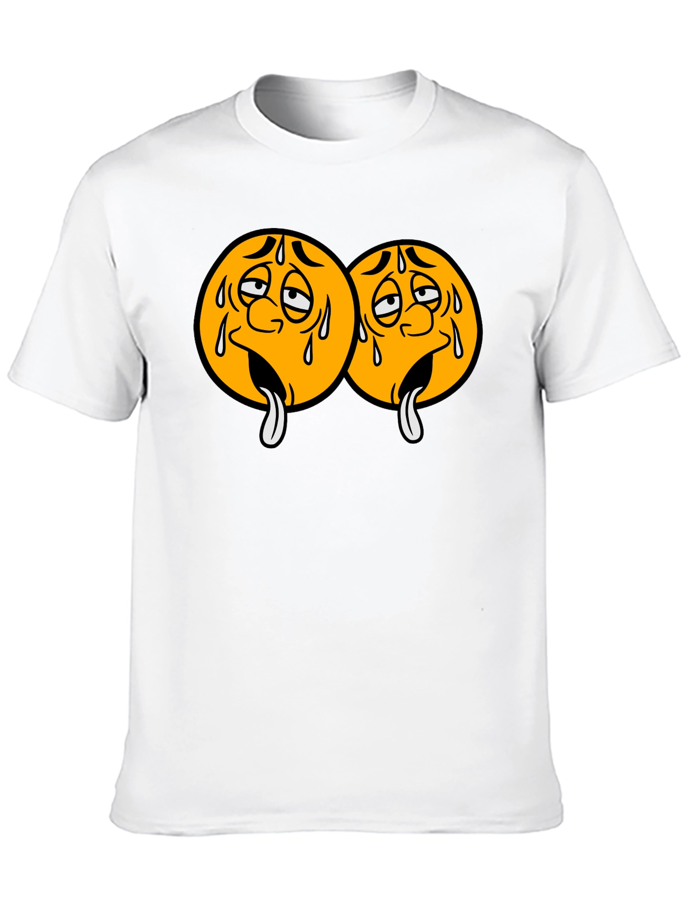 Emoji Faces Graphic T-Shirt