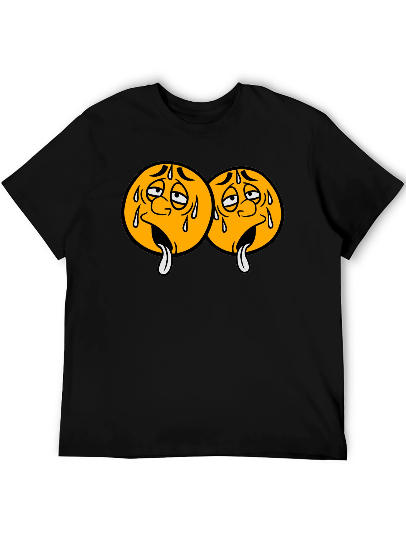 Emoji Faces Graphic T-Shirt
