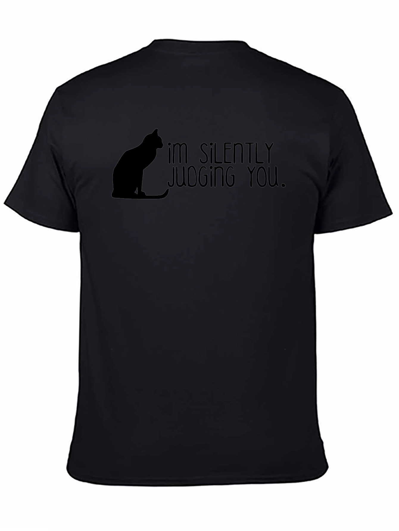 Im Silently Judging You Cat Graphic Tee