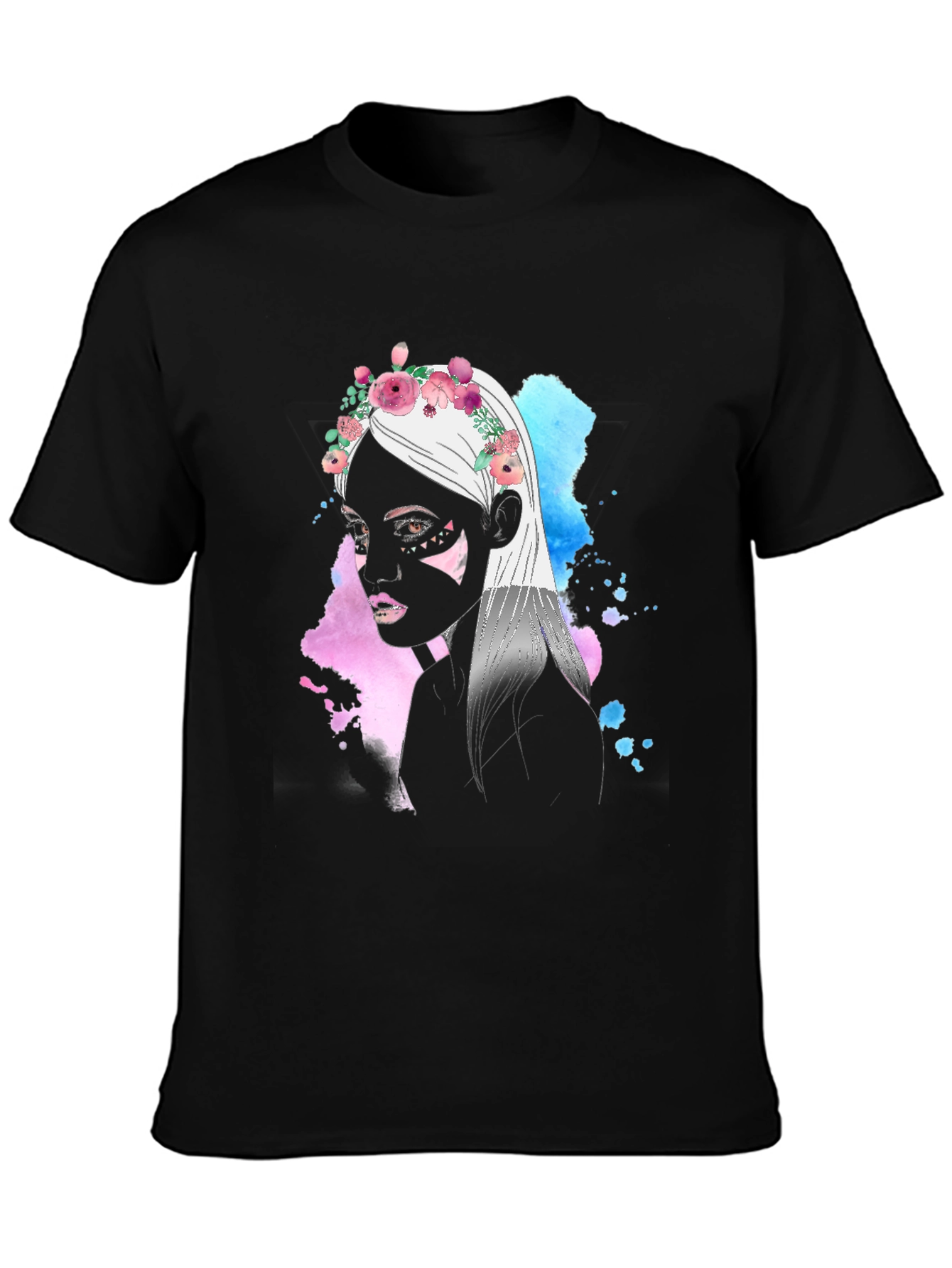 Floral Crown Woman Graphic T-Shirt