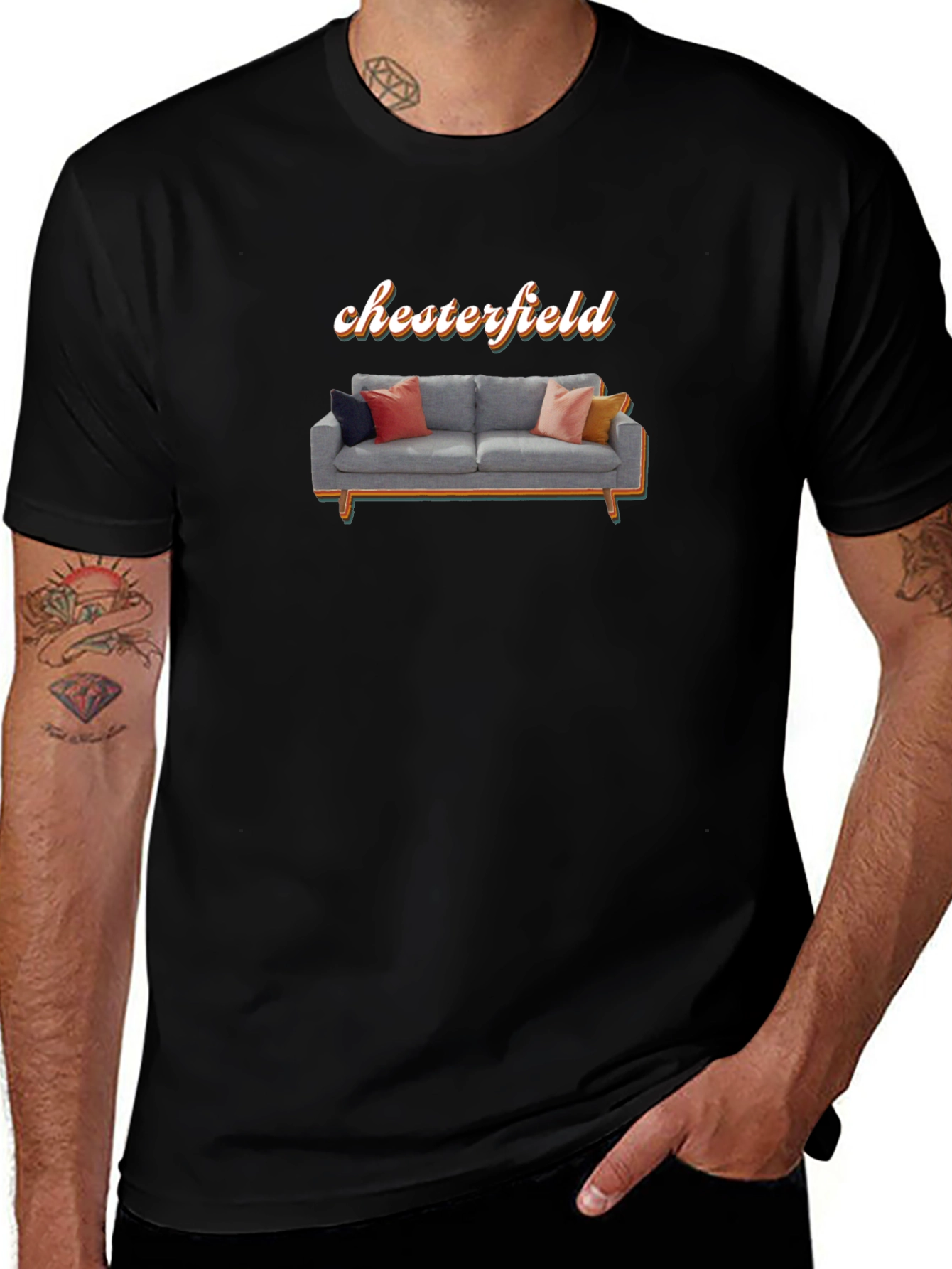Chesterfield Sofa T-Shirt - Stylish & Comfortable