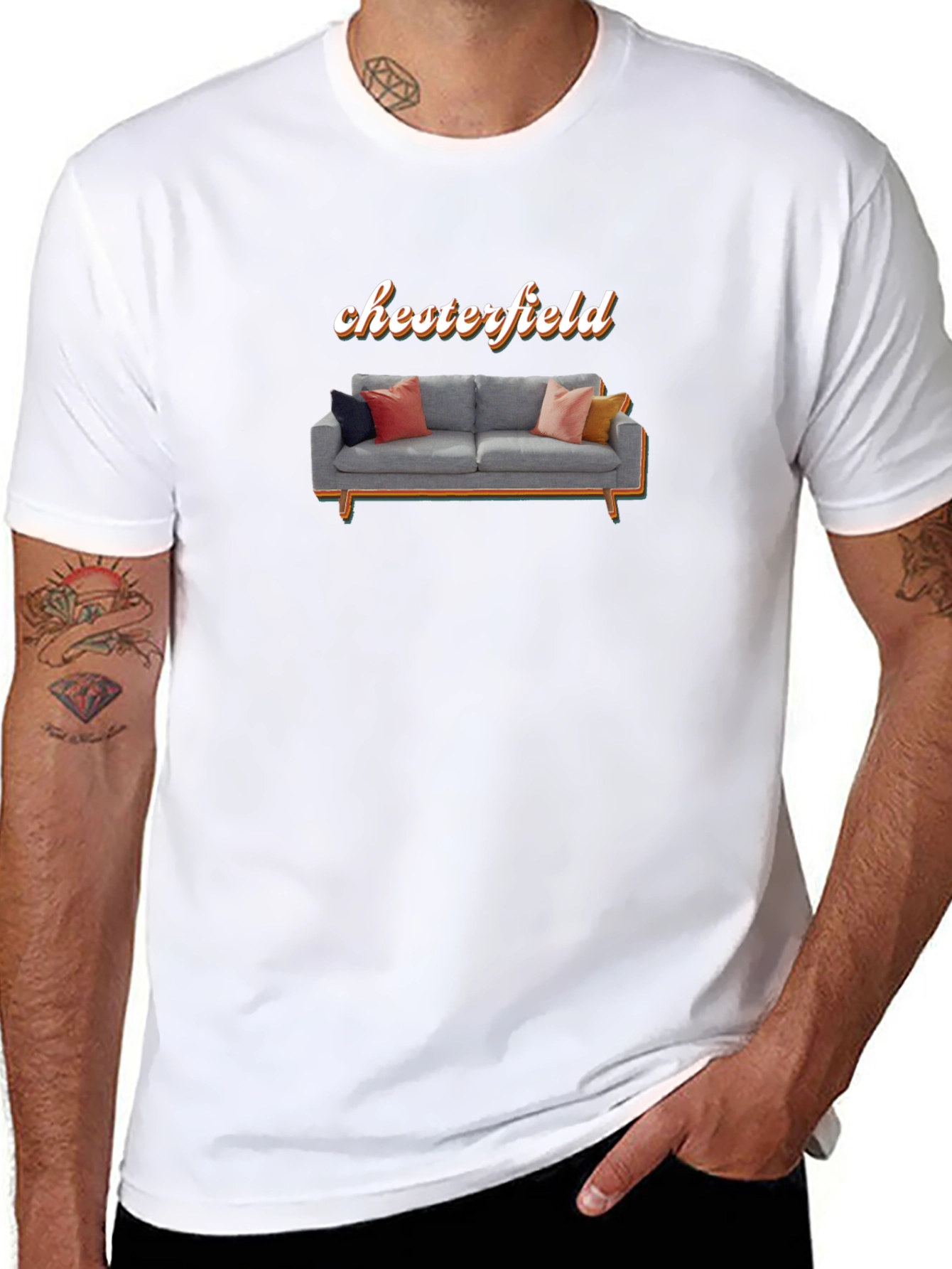 Chesterfield Sofa T-Shirt - Stylish & Comfortable