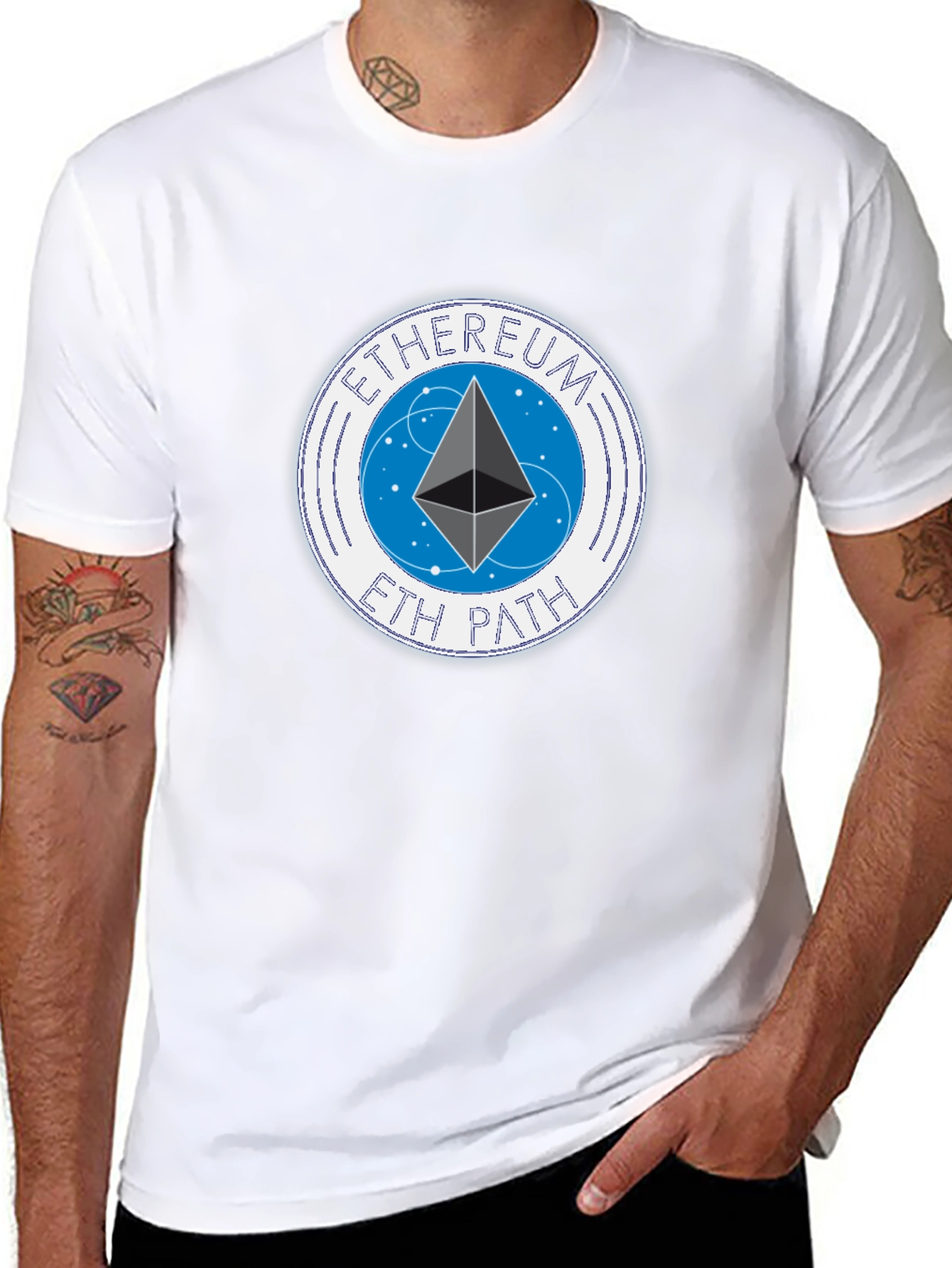 Ethereum Eth Path T-Shirt - Crypto Tee