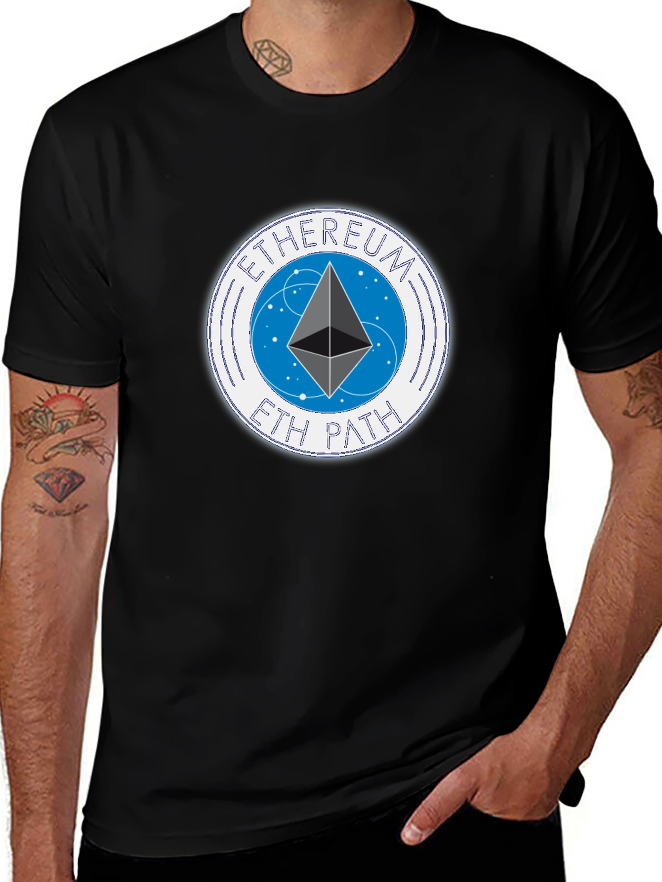 Ethereum Eth Path T-Shirt - Crypto Tee