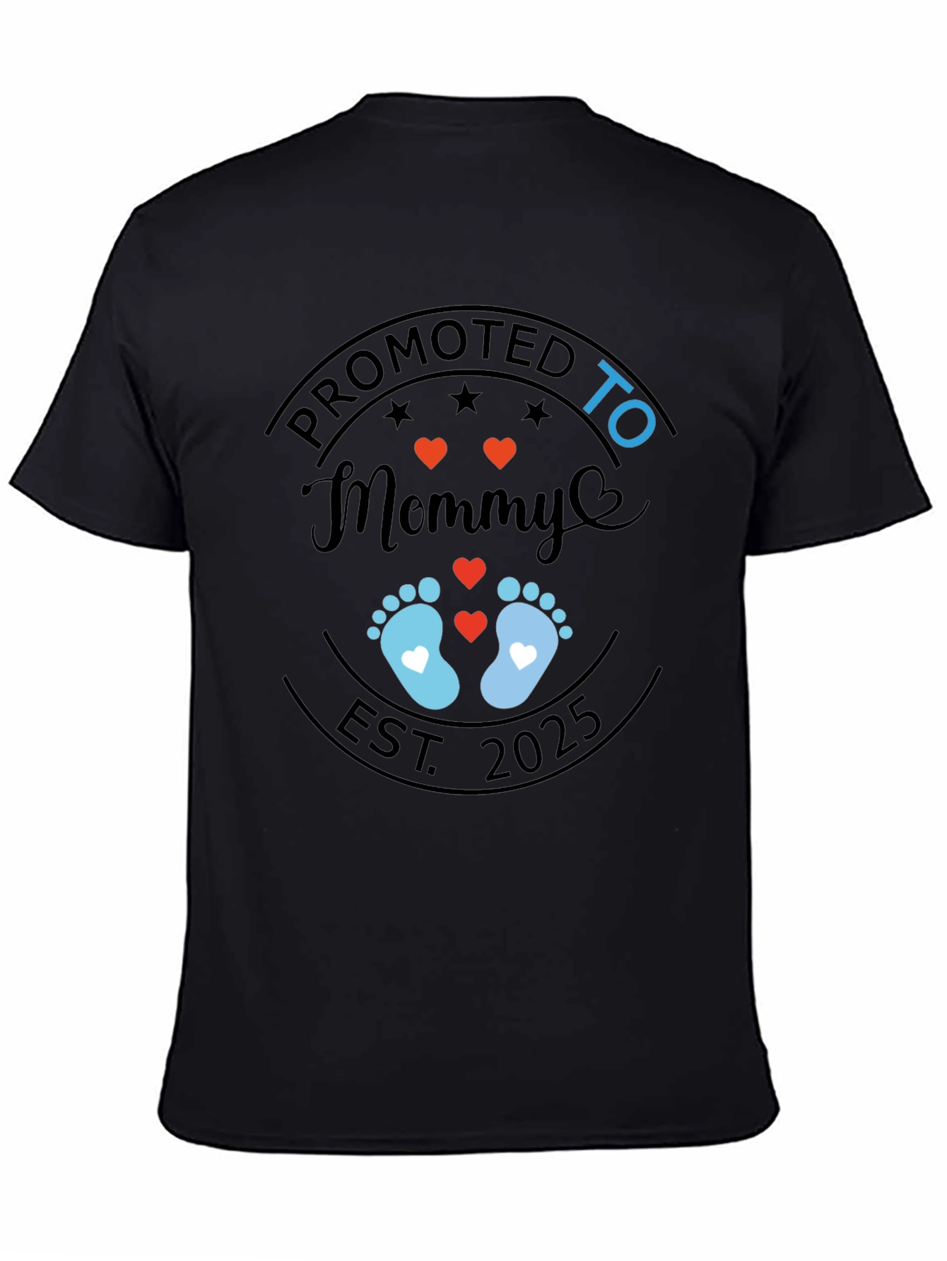 Promoted to Mommy Est. 2025 T-Shirt