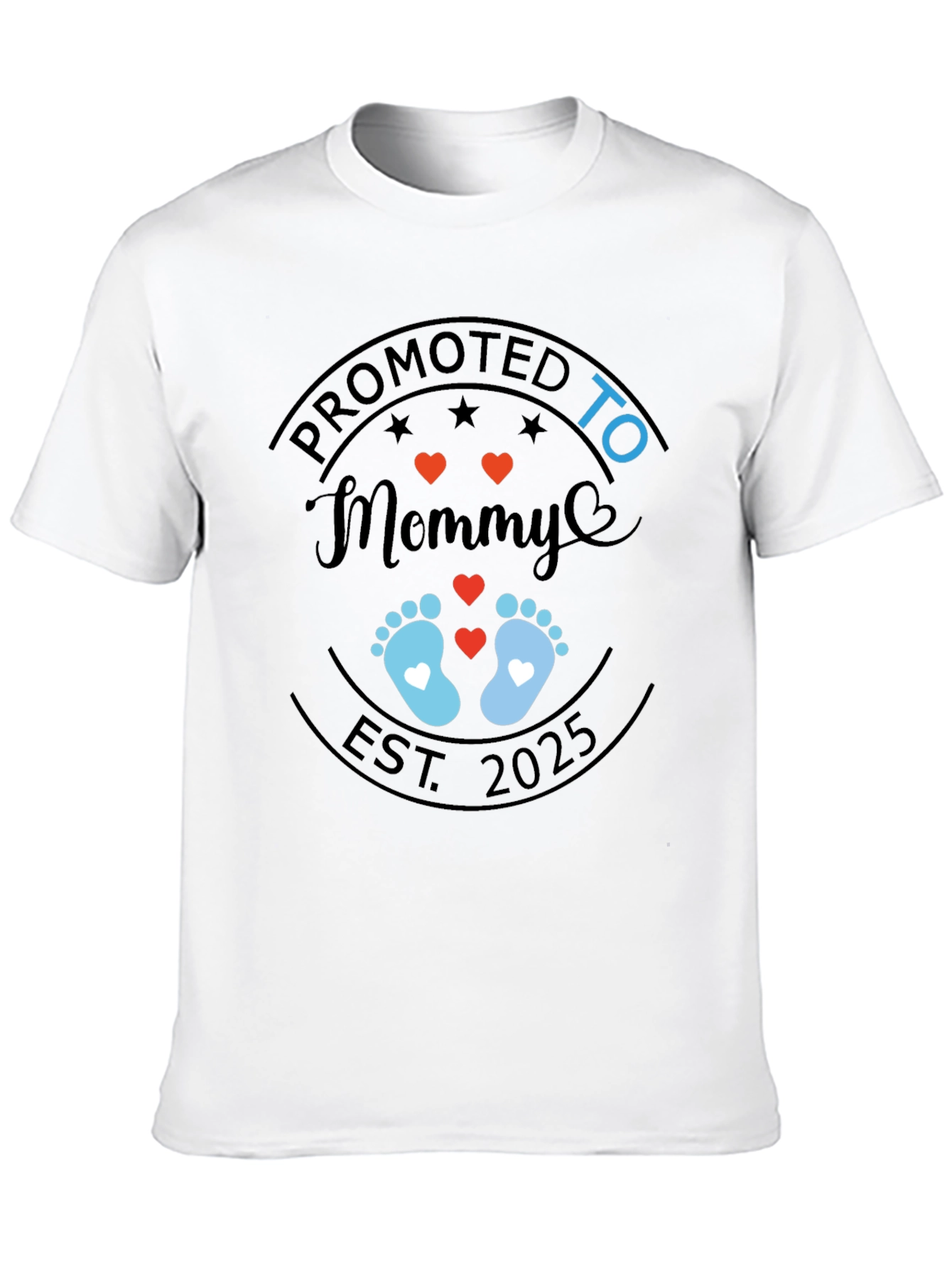 Promoted to Mommy Est. 2025 T-Shirt