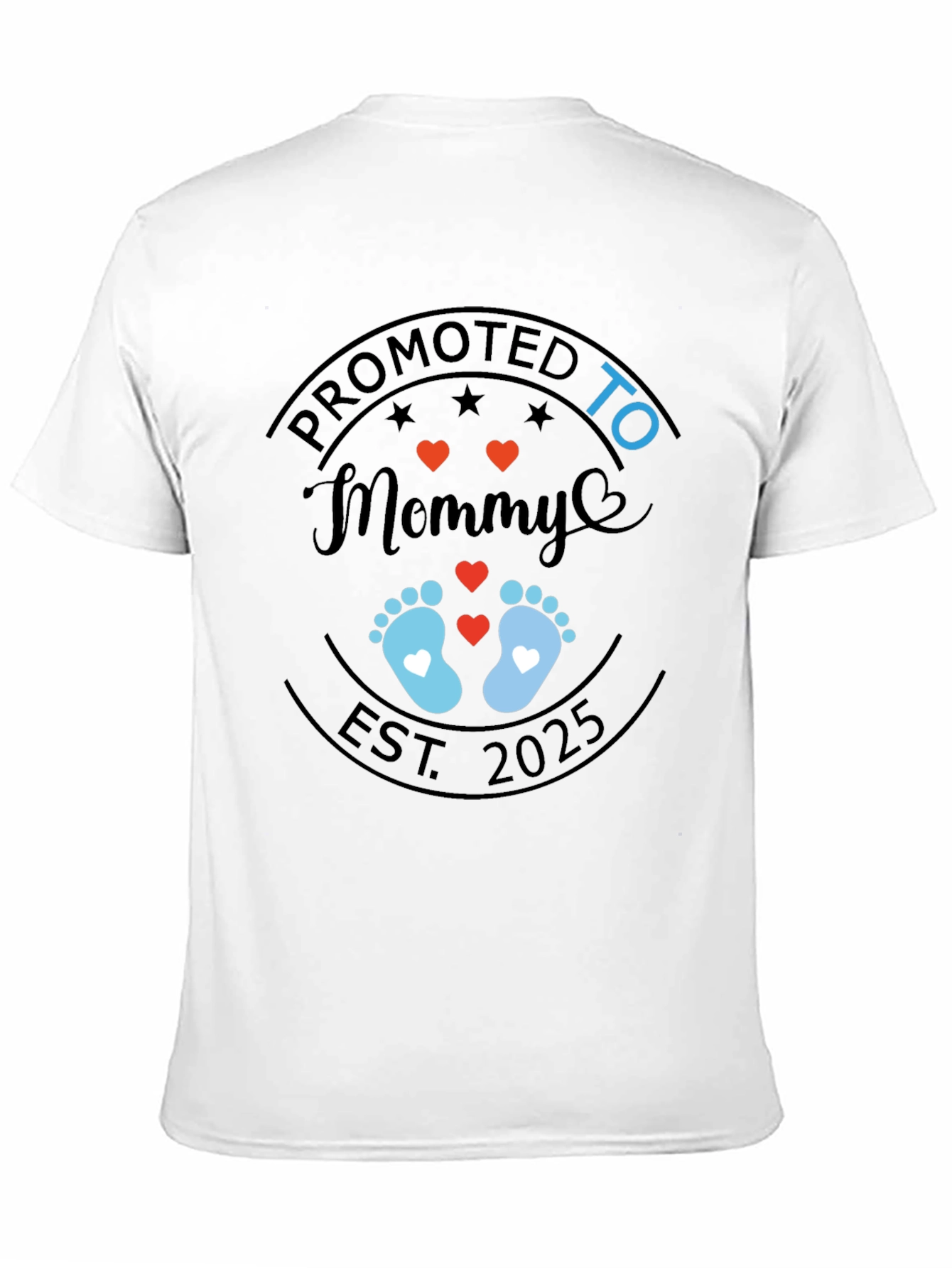 Promoted to Mommy Est. 2025 T-Shirt