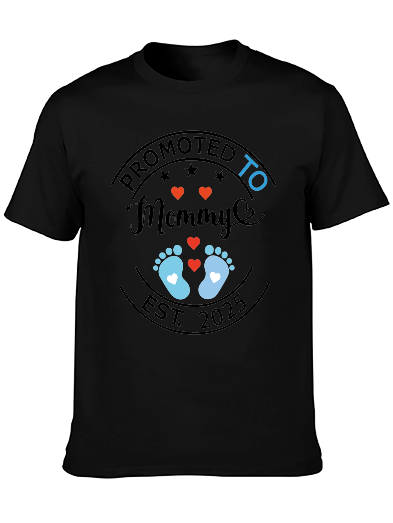Promoted to Mommy Est. 2025 T-Shirt