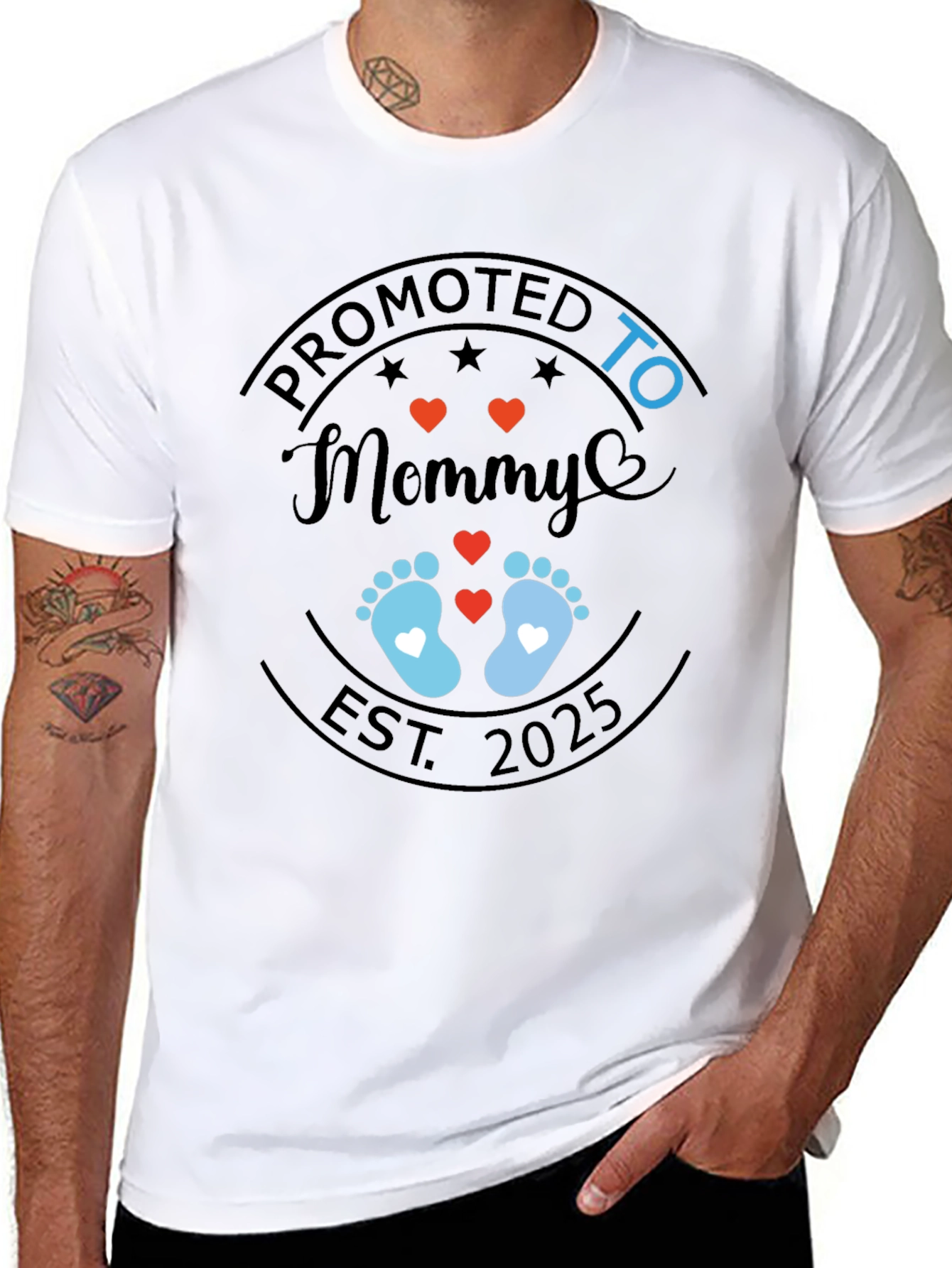Promoted to Mommy Est. 2025 T-Shirt