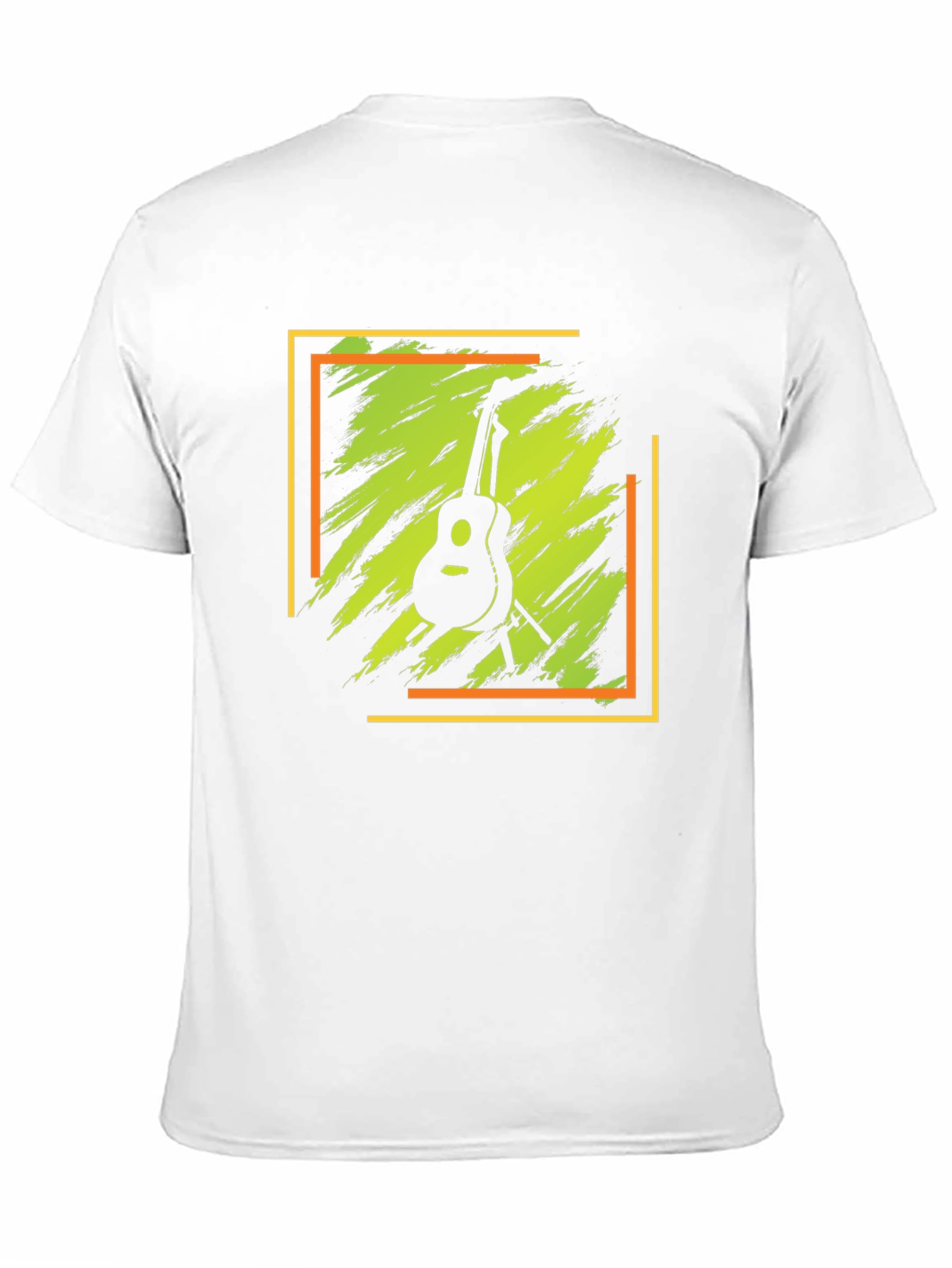 Guitar Graphic Tee - Stylish Black T-Shirt