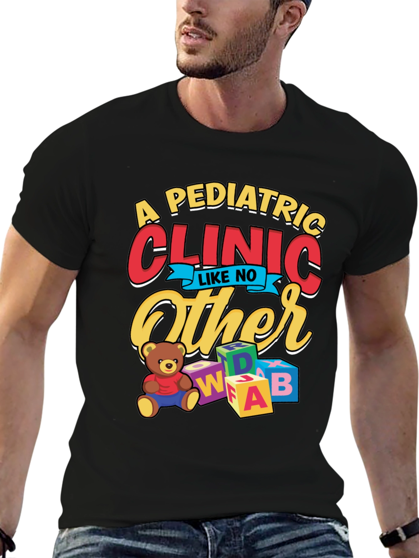 Pediatric Clinic T-Shirt - Fun & Playful Design