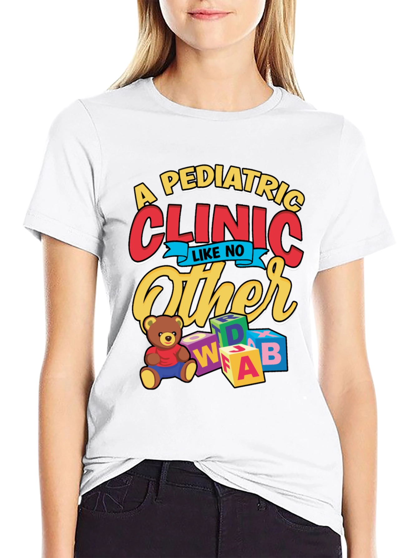 Pediatric Clinic T-Shirt - Fun & Playful Design